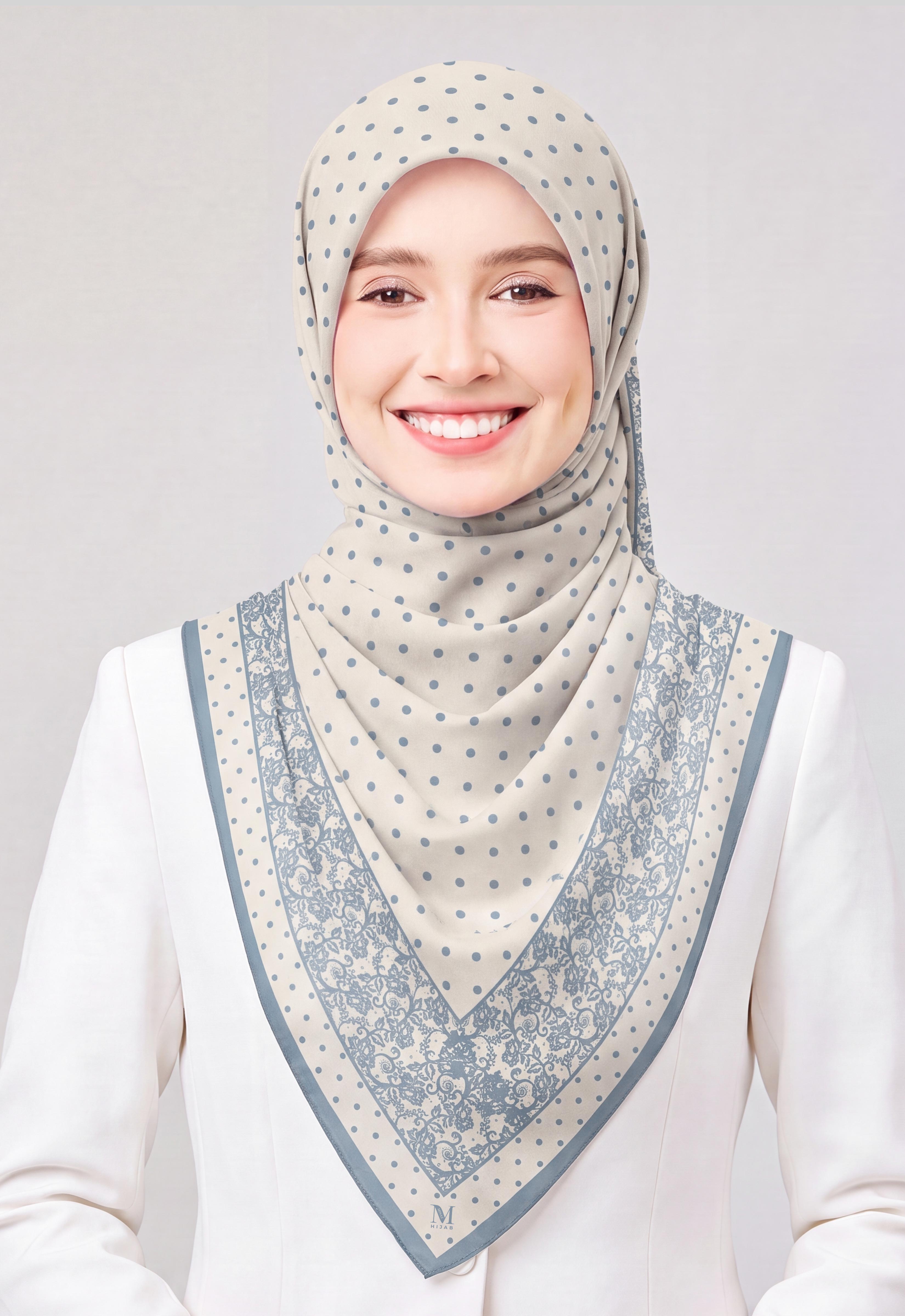 FOMO LACEY POLKA - BLUE VANILA