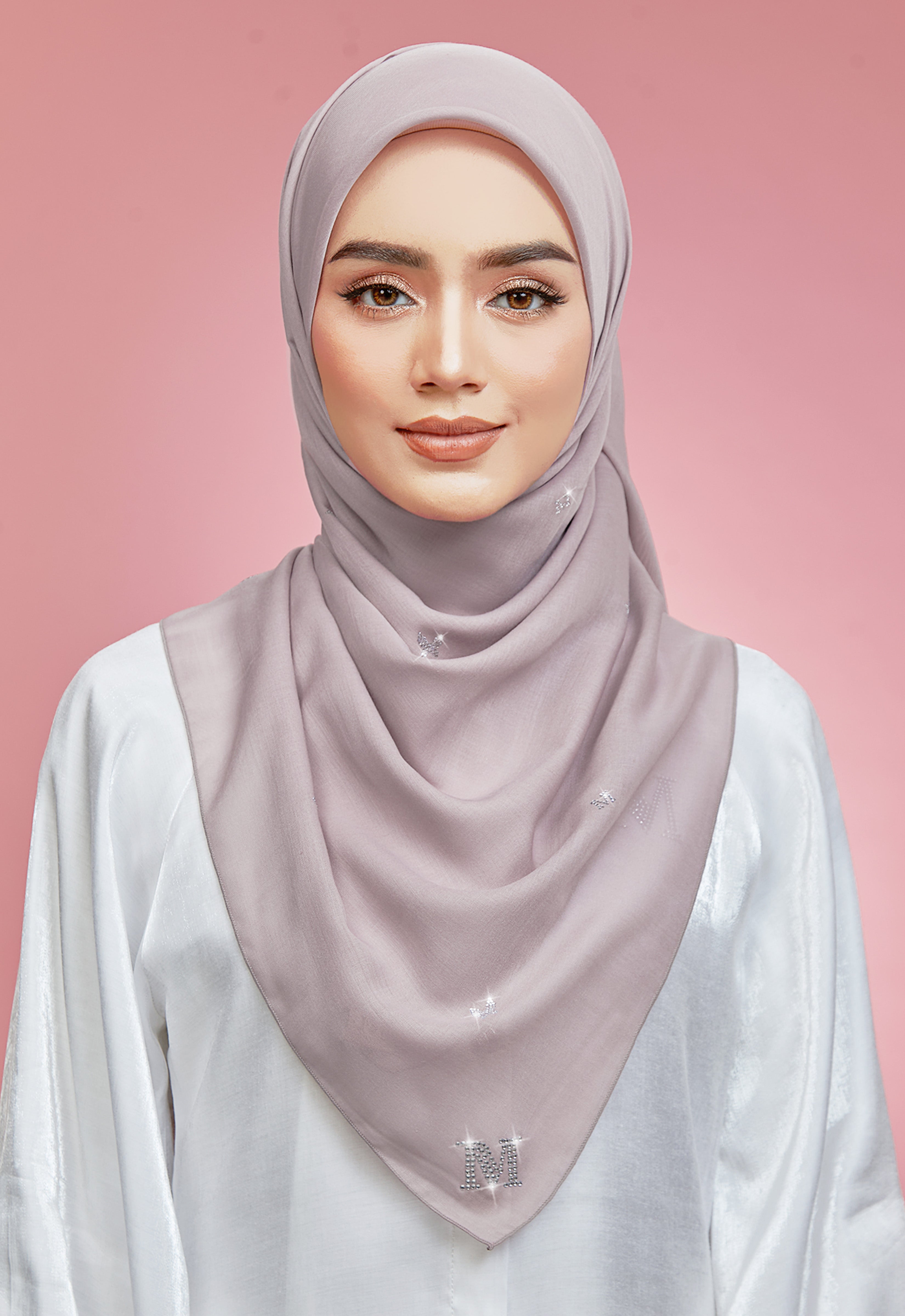 PLAIN BUTTERFLY STONE BAWAL - LIGHT PURPLE