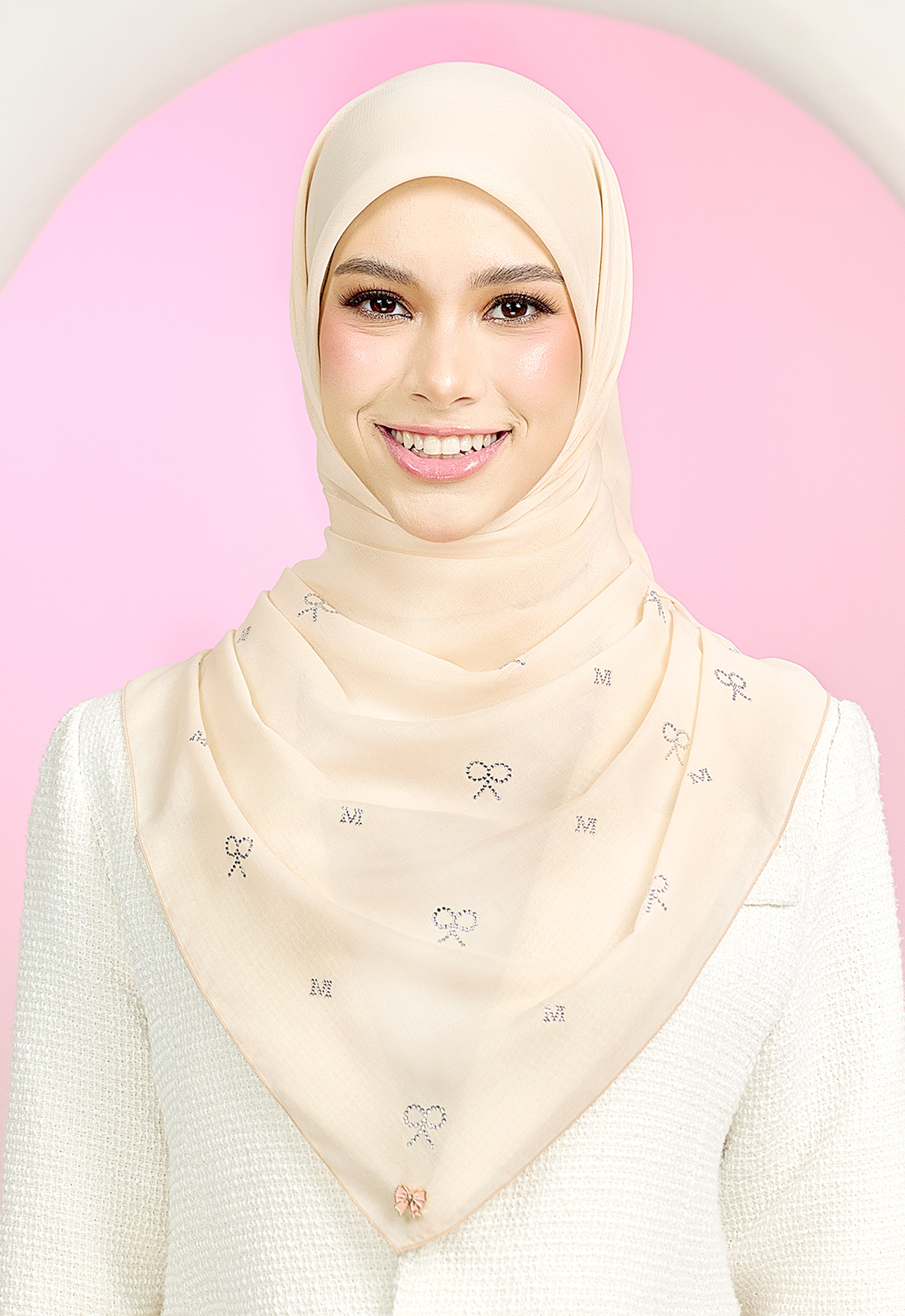 RIBBONY PLAIN STONE - CREAM