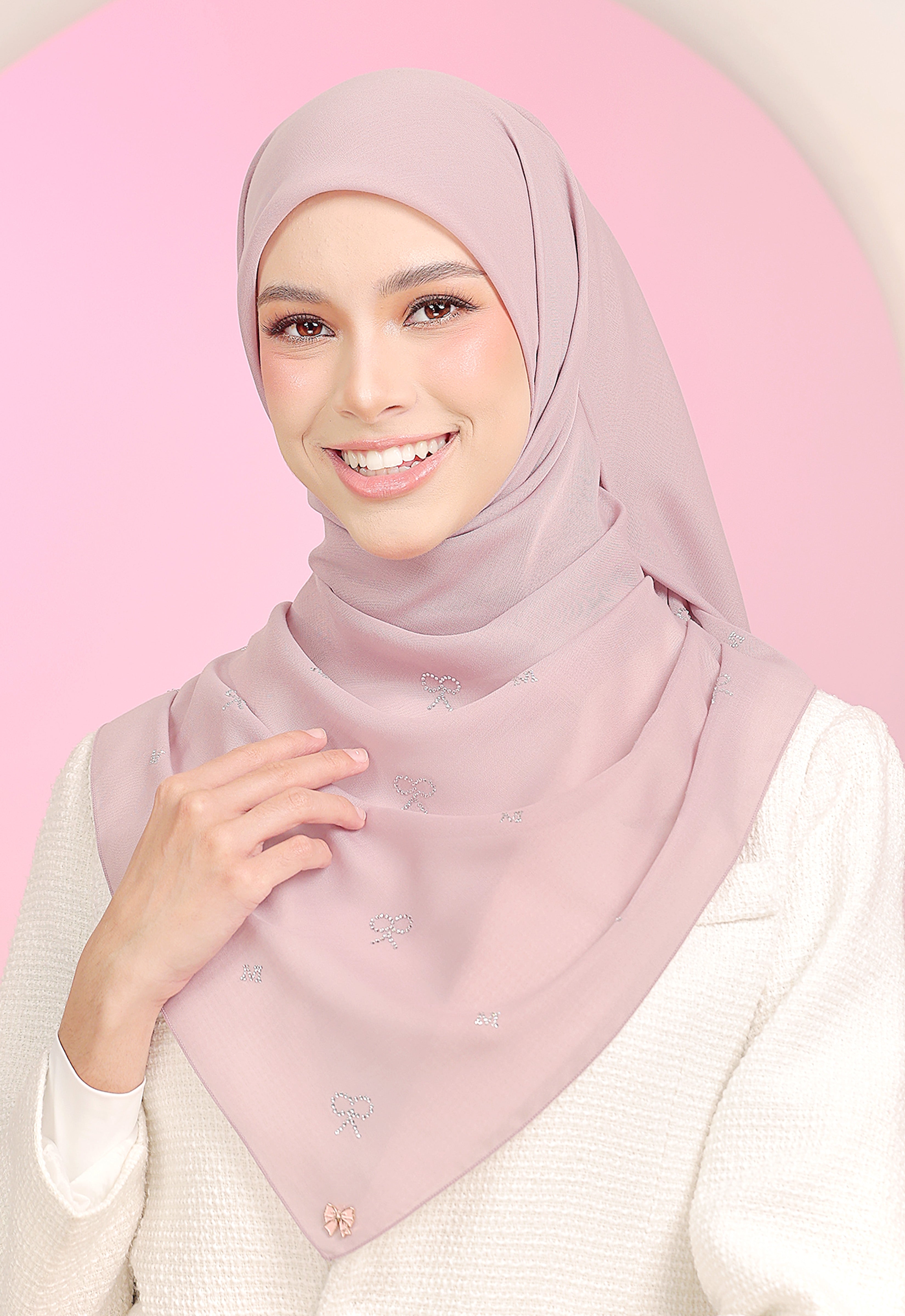 RIBBONY PLAIN STONE - LILAC