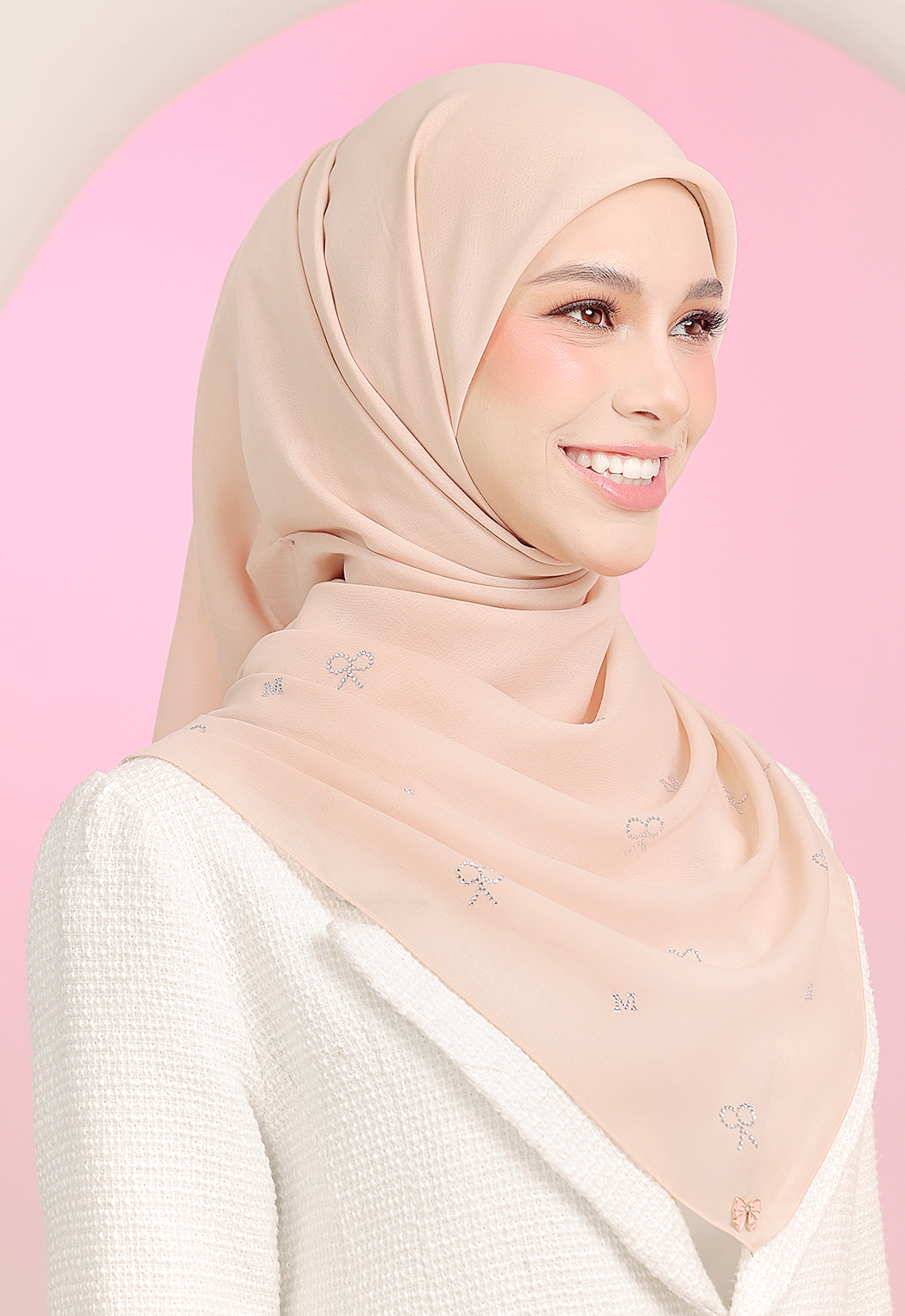 RIBBONY PLAIN STONE - NUDE