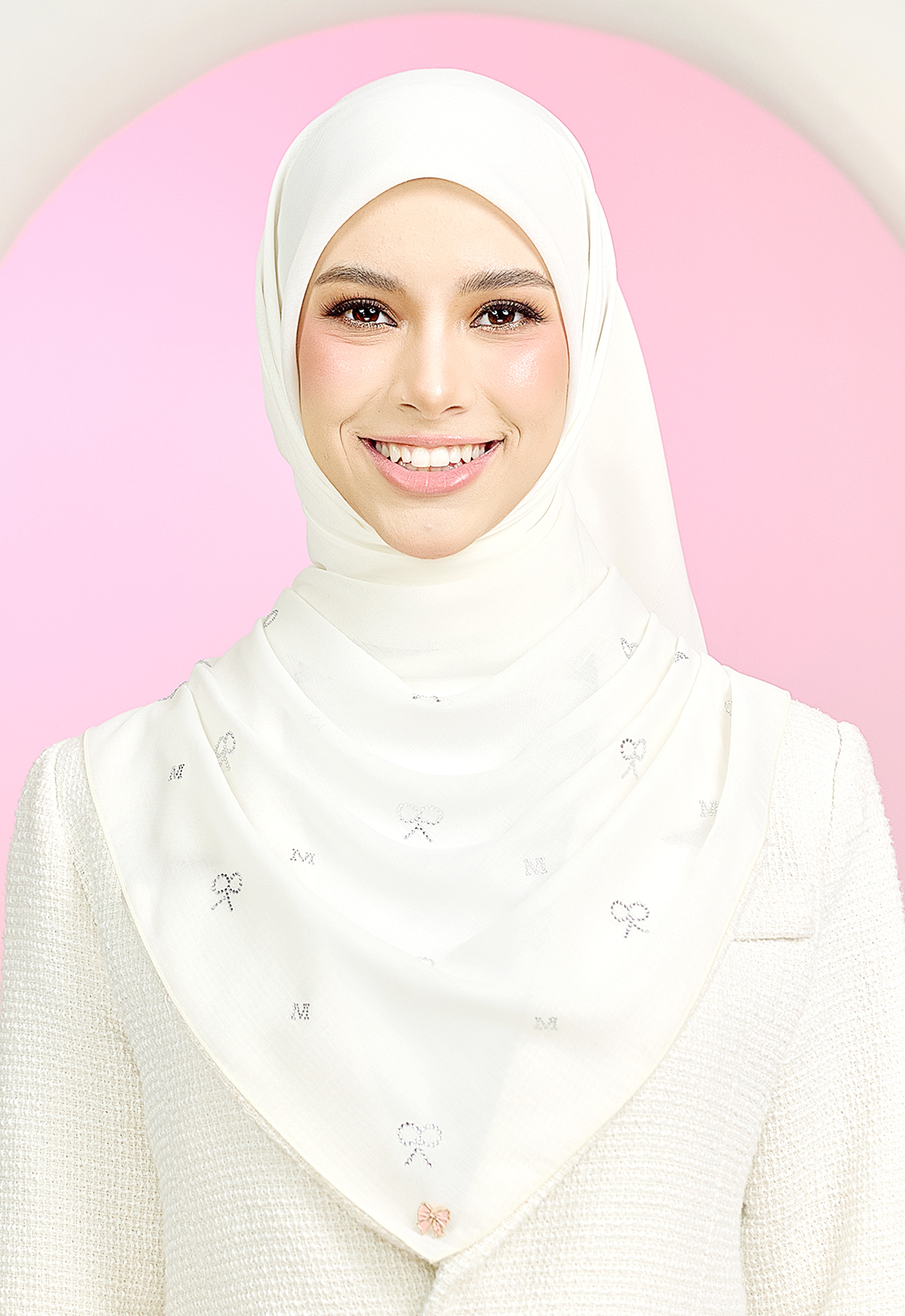 RIBBONY PLAIN STONE - OFF WHITE