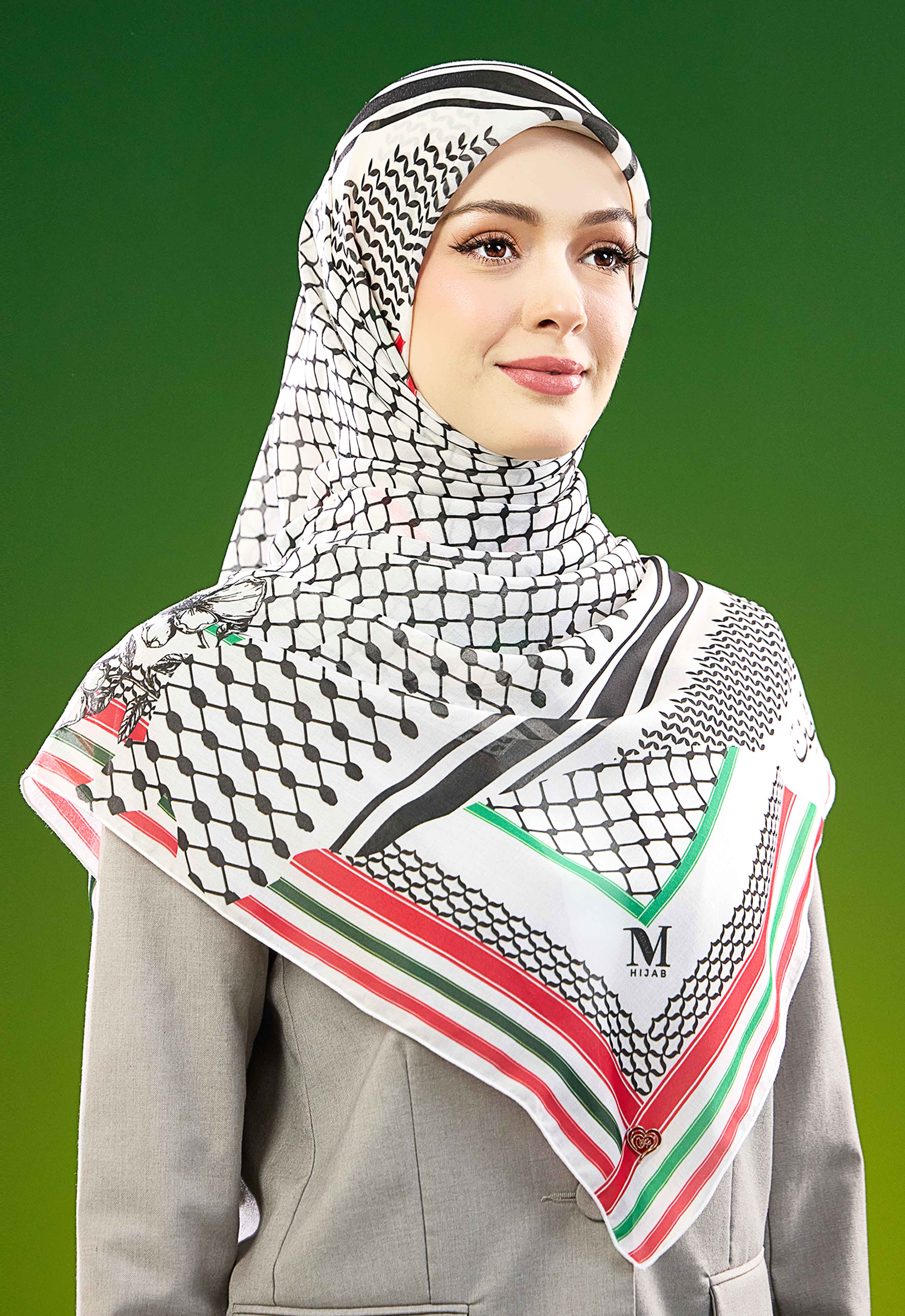 KUFIYA BAWAL - OFF WHITE