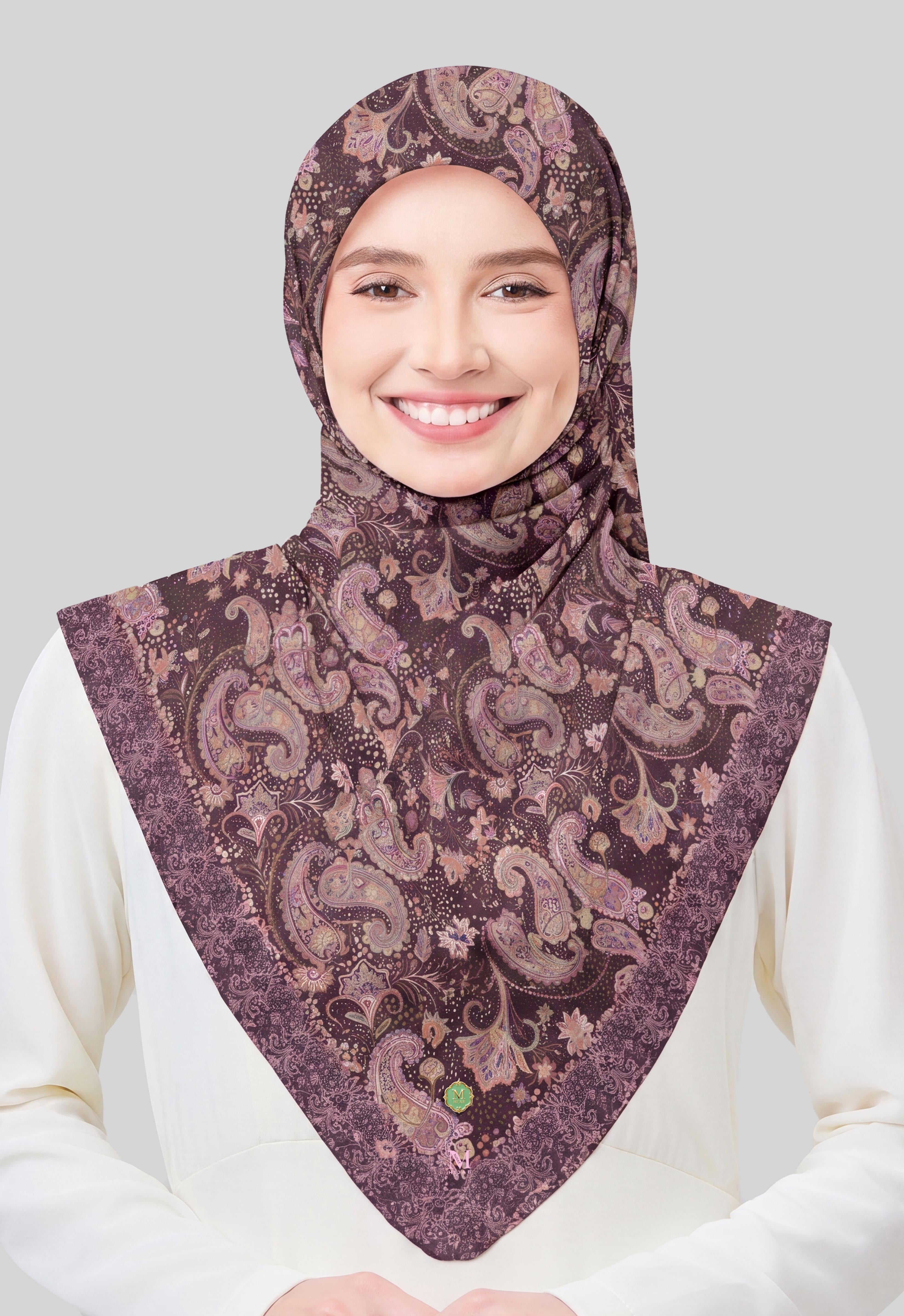 FOMO PASHMINA - DARK PLUM