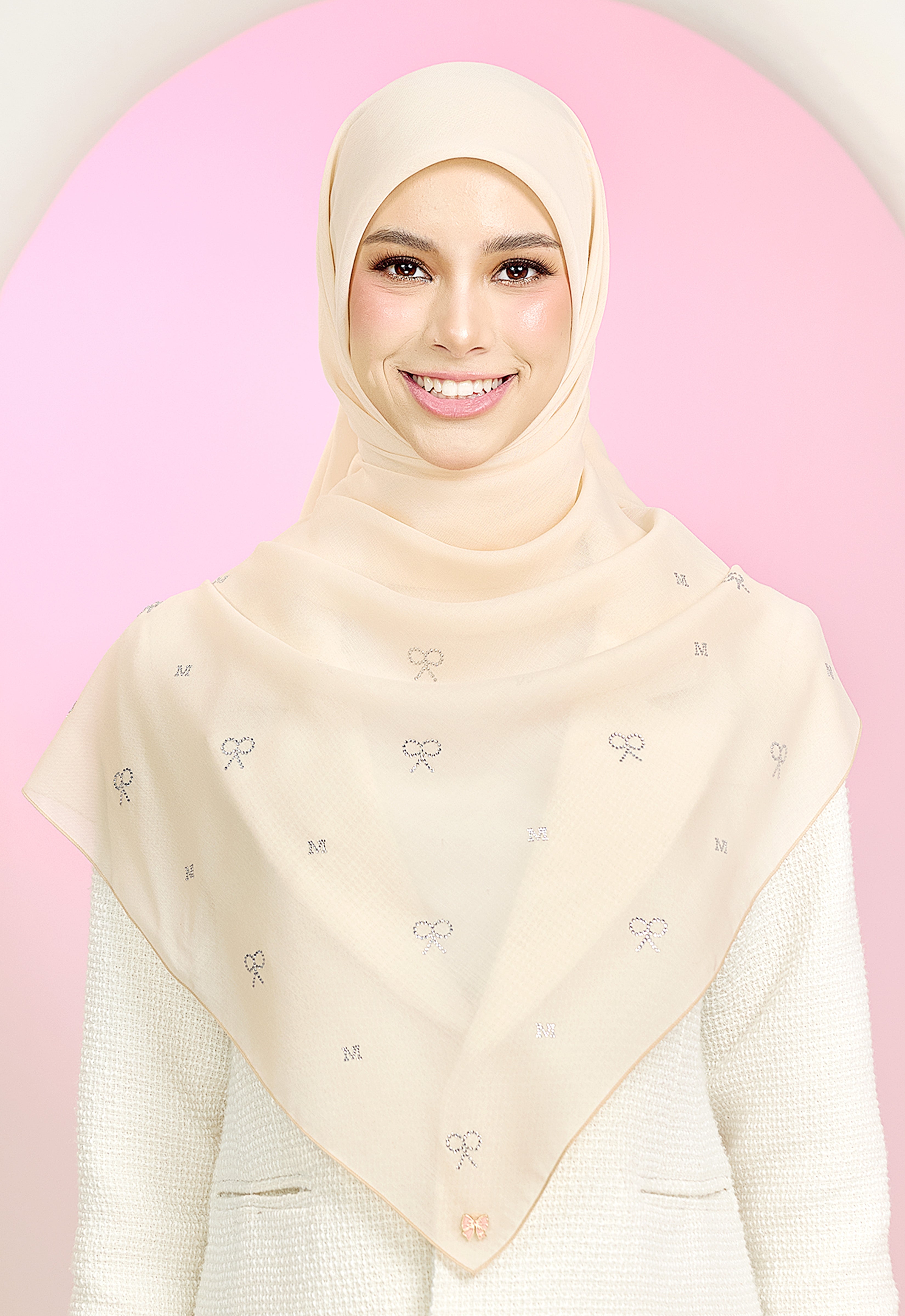 RIBBONY PLAIN STONE - CREAM