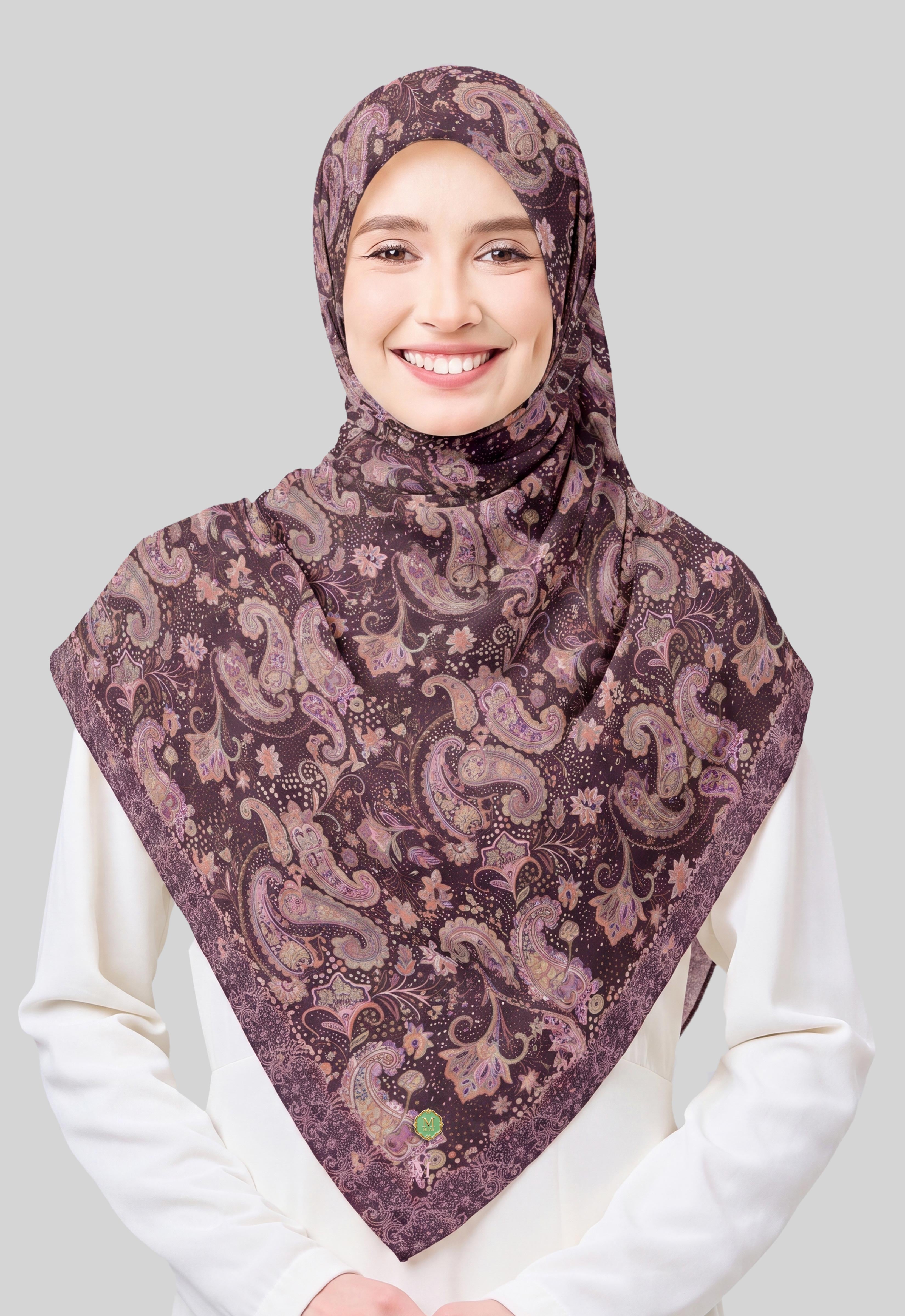 FOMO PASHMINA - DARK PLUM