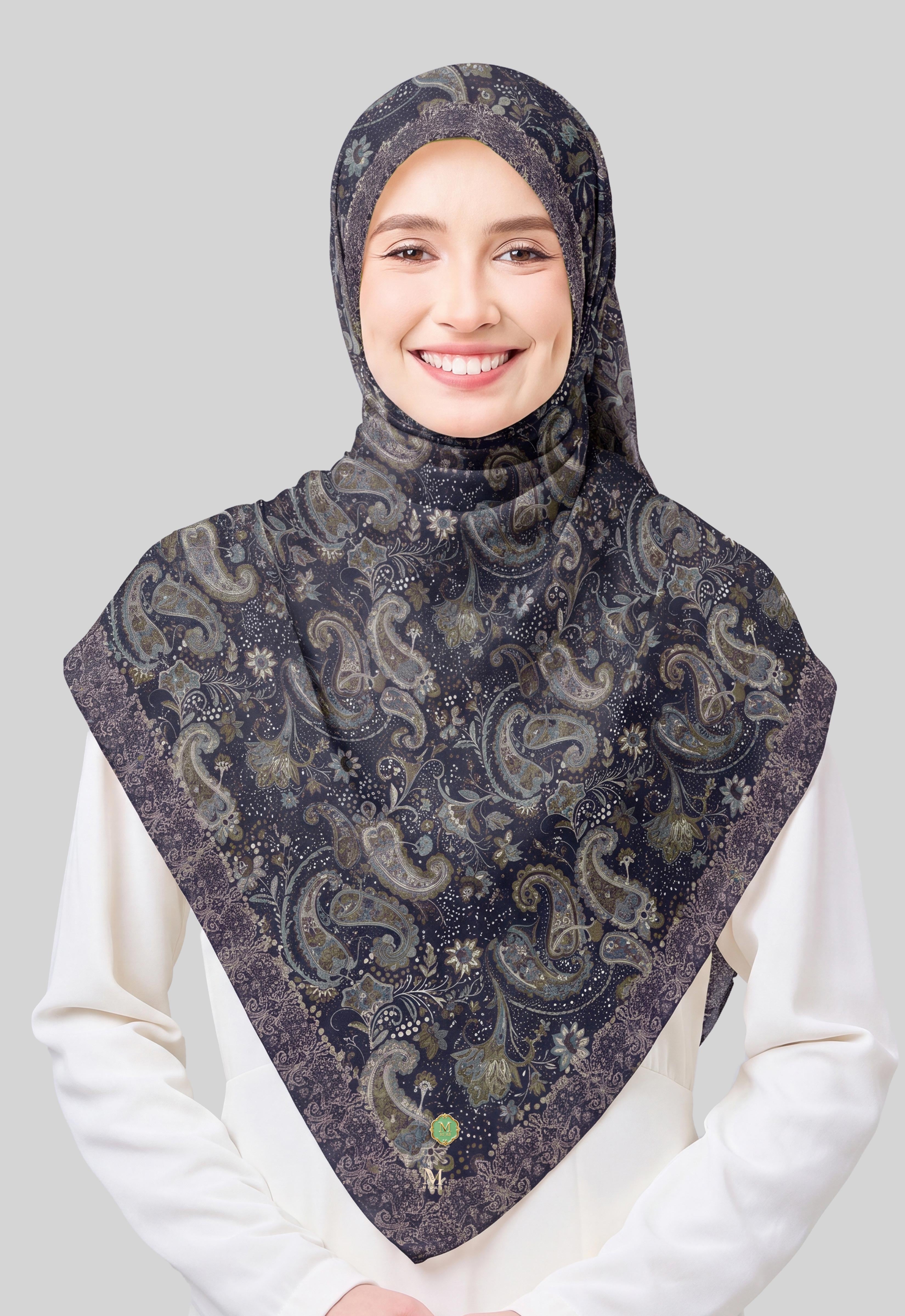 FOMO PASHMINA - NAVY BLUE