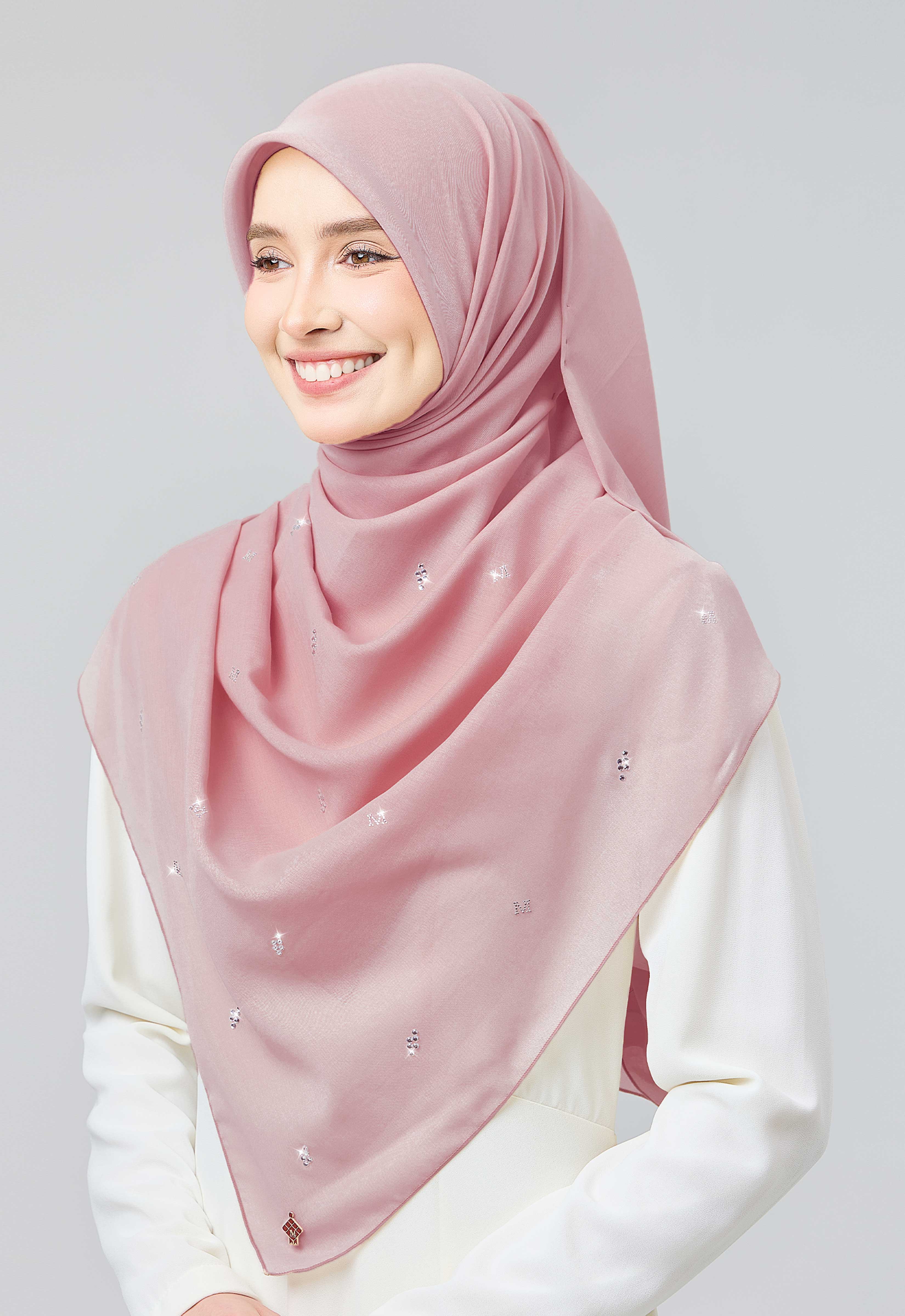SETULUS RAYA PLAIN STONE - DUSTY PINK