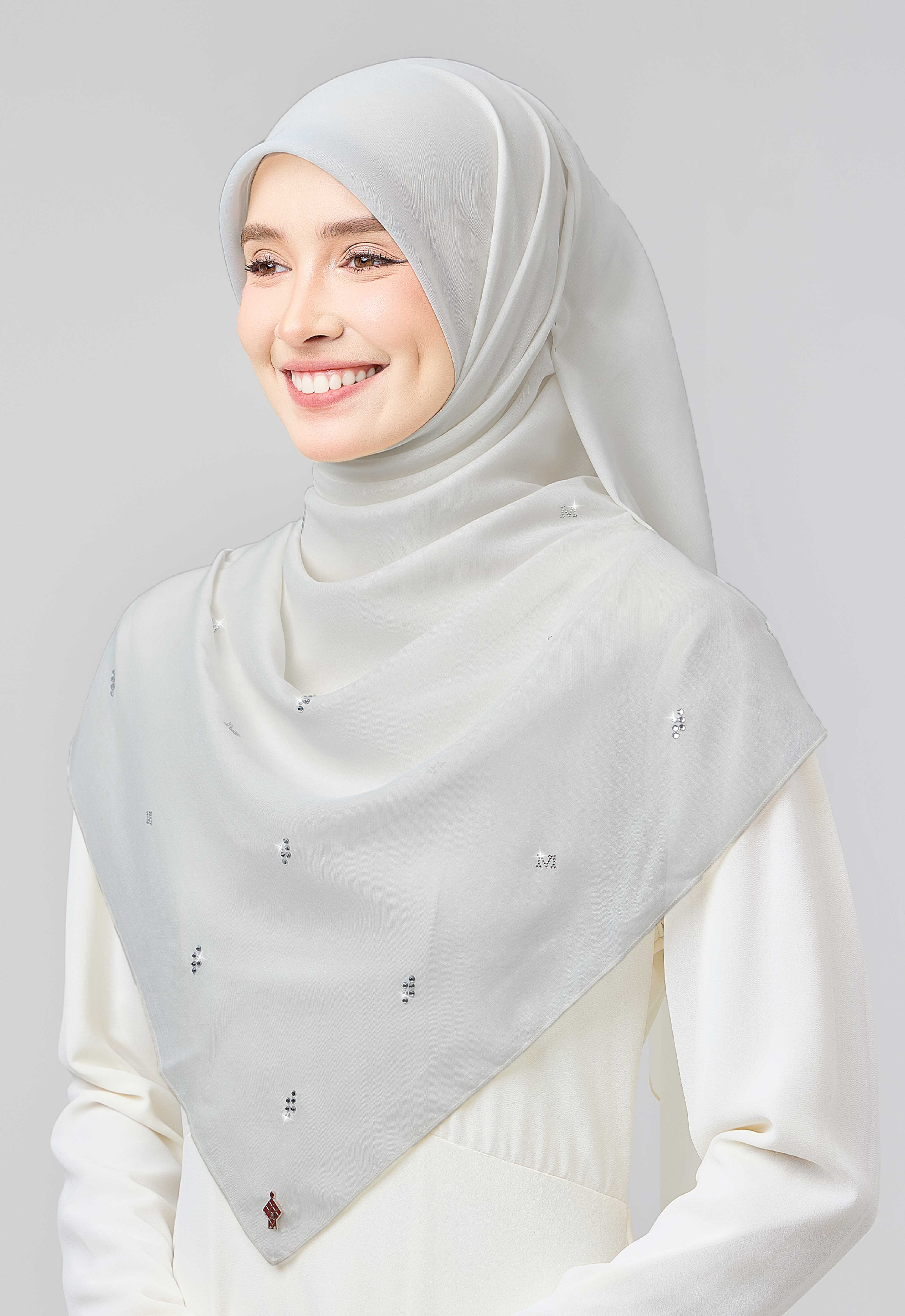 SETULUS RAYA PLAIN STONE - LIGHT GRAY