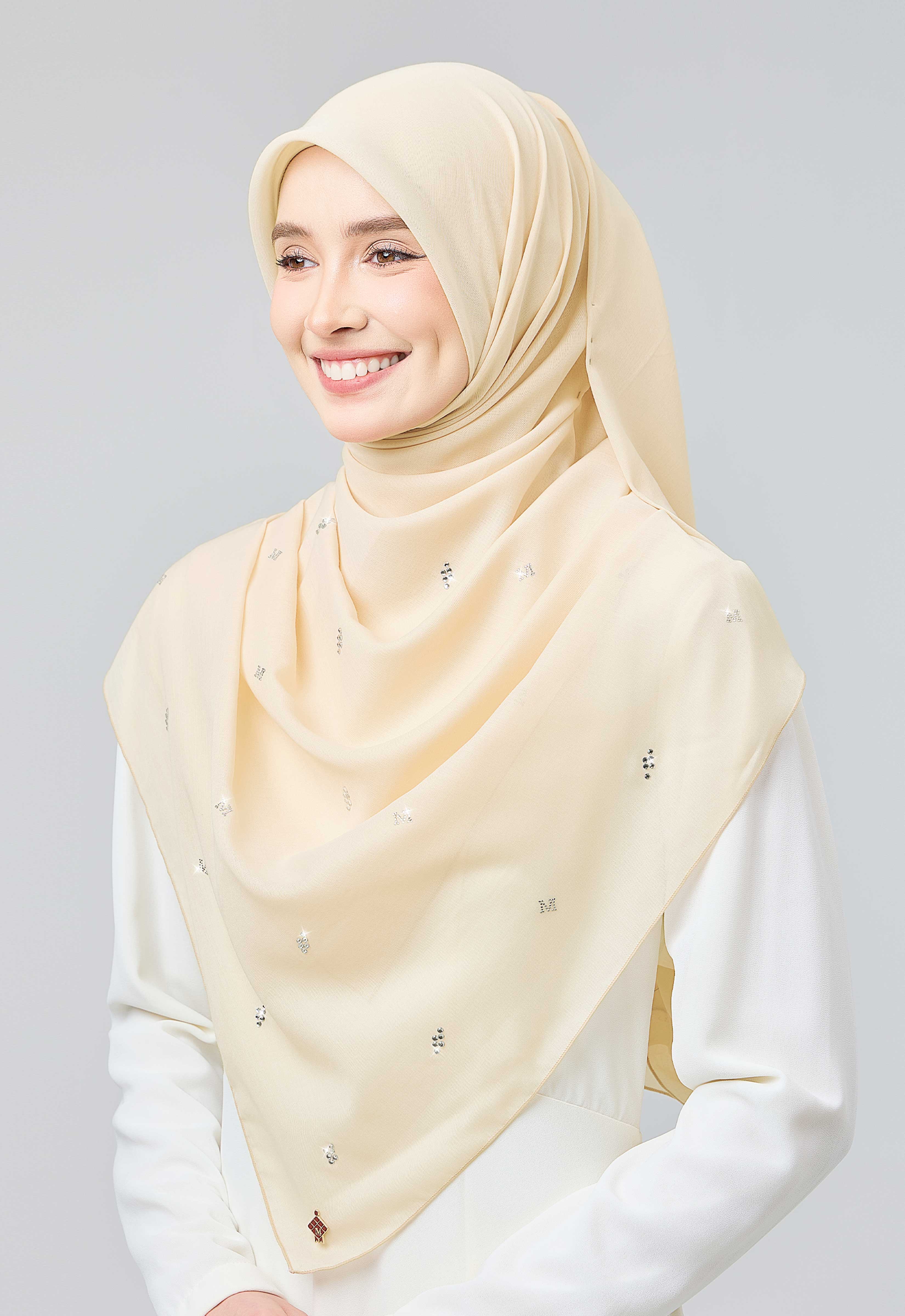 SETULUS RAYA PLAIN STONE - LIGHT YELLOW