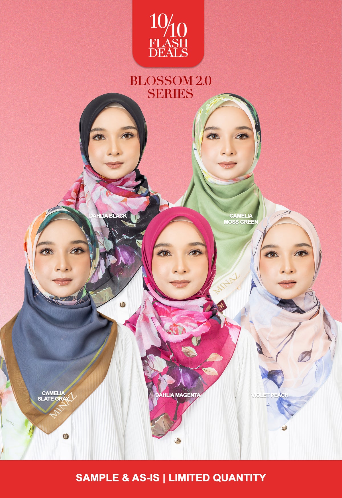 MINAZ HIJAB - BLOSSOM 2.0 SERIES