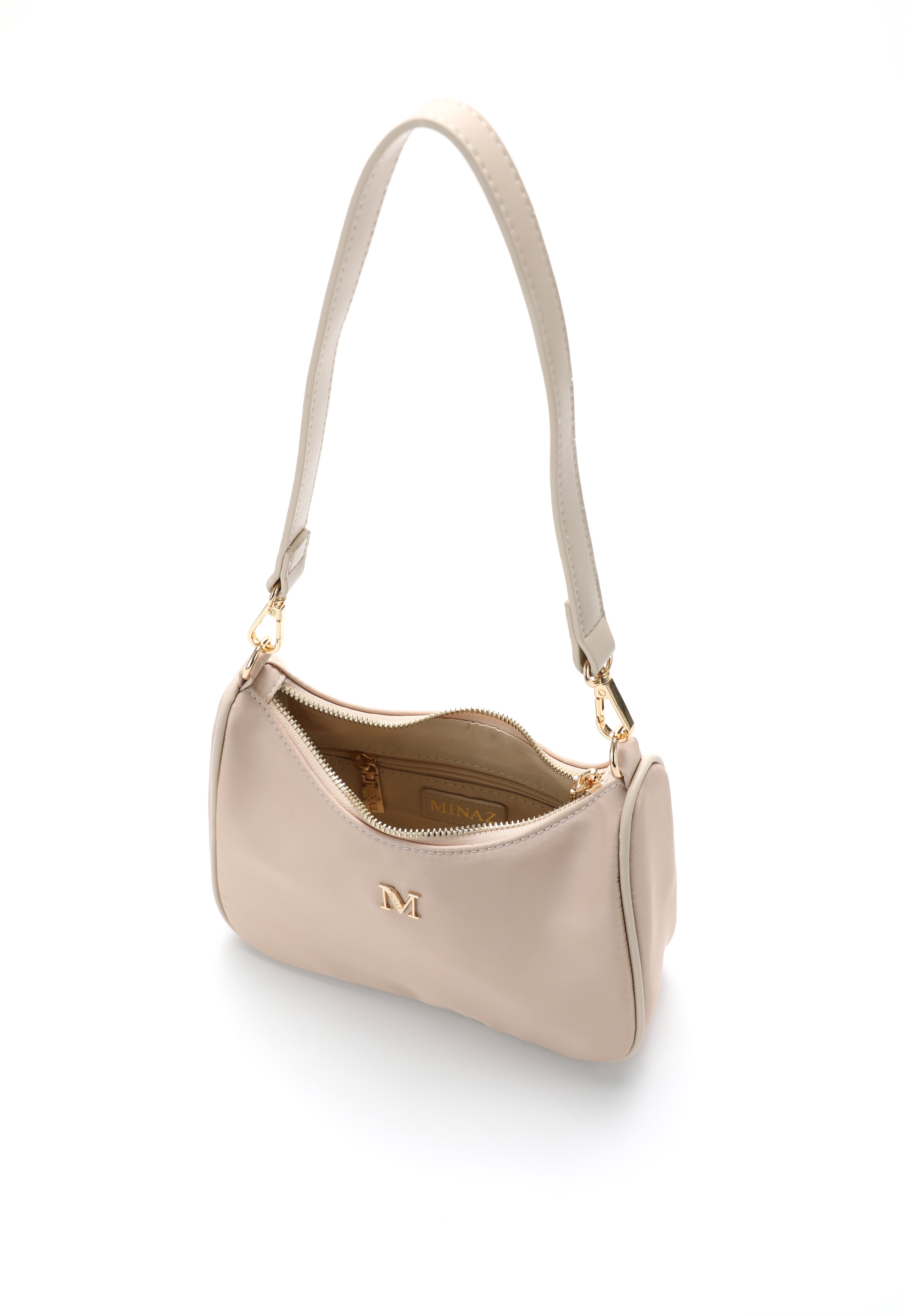 RHEA BAGUETTE BAG - CHAMPAGNE