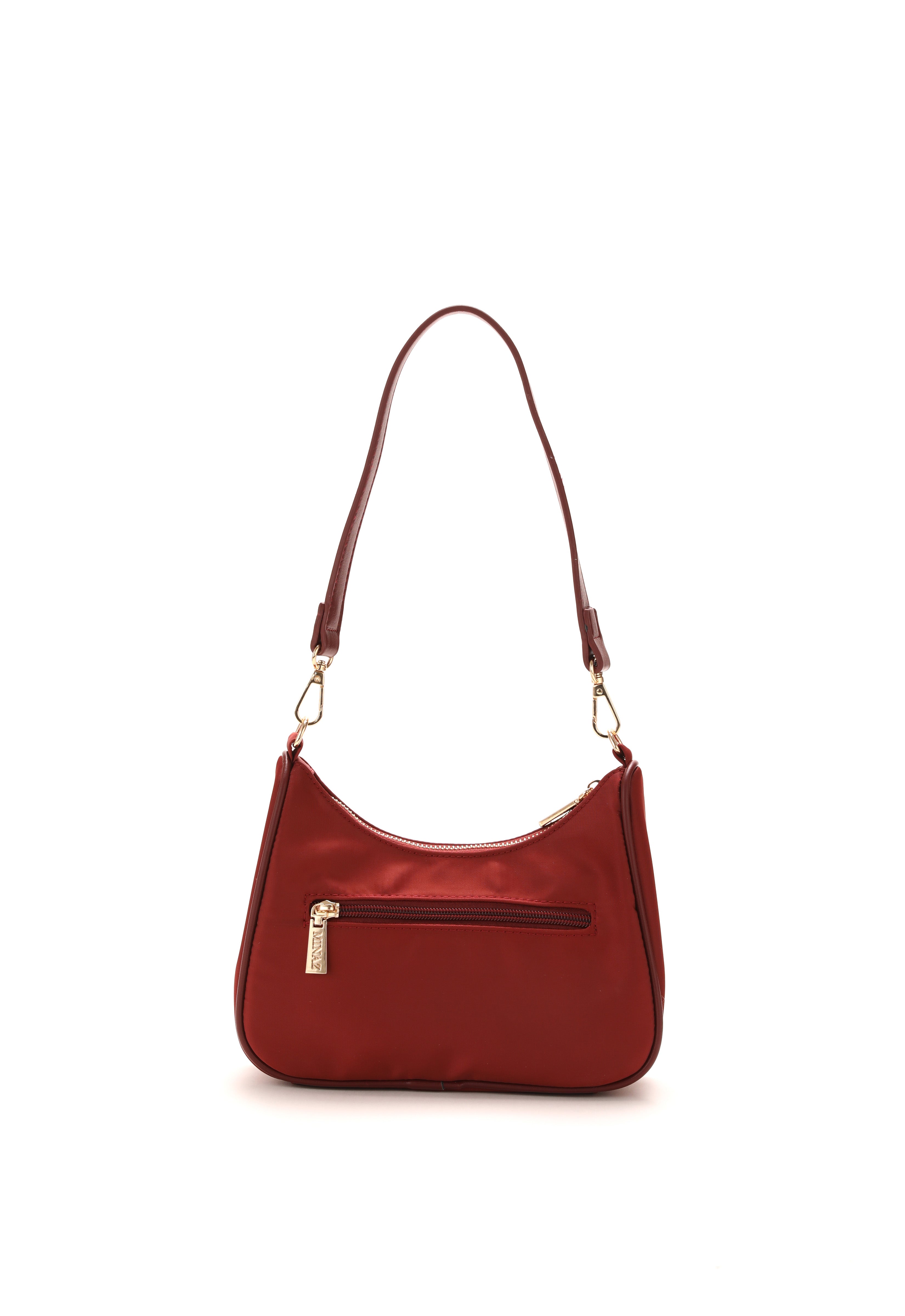 RHEA BAGUETTE BAG - MAROON