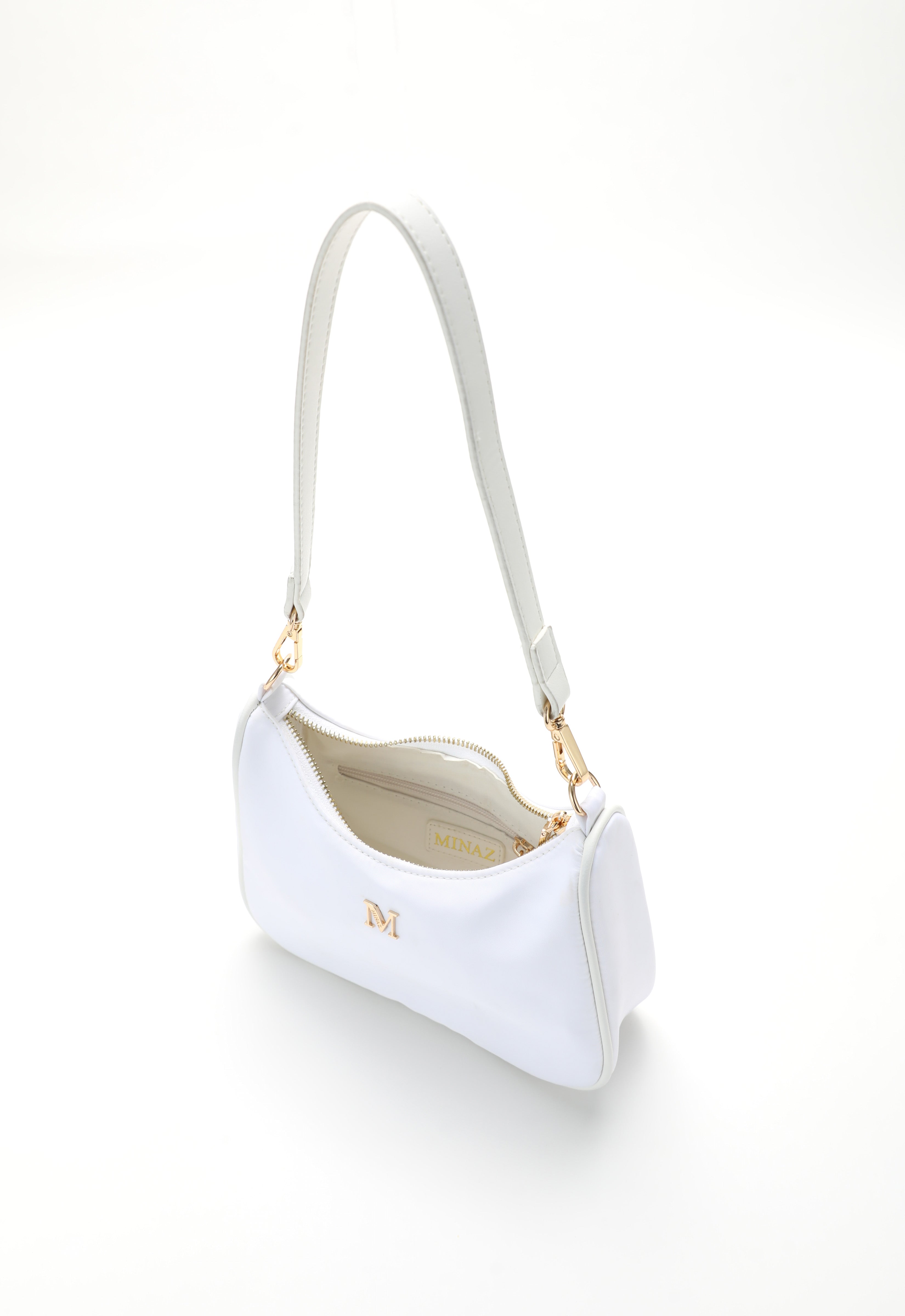 RHEA BAGUETTE BAG - OFF WHITE
