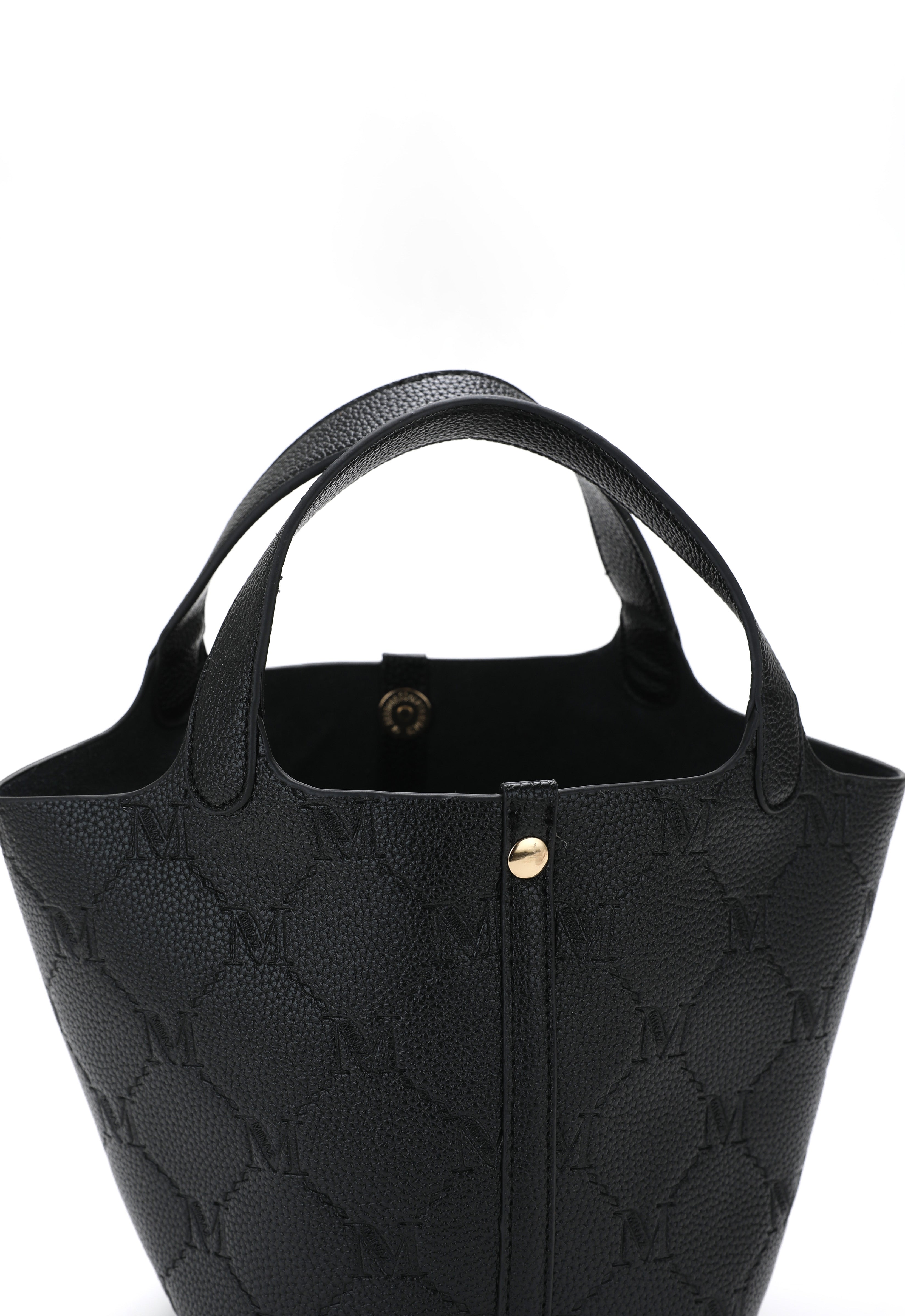NOARA BUCKET BAG - BLACK