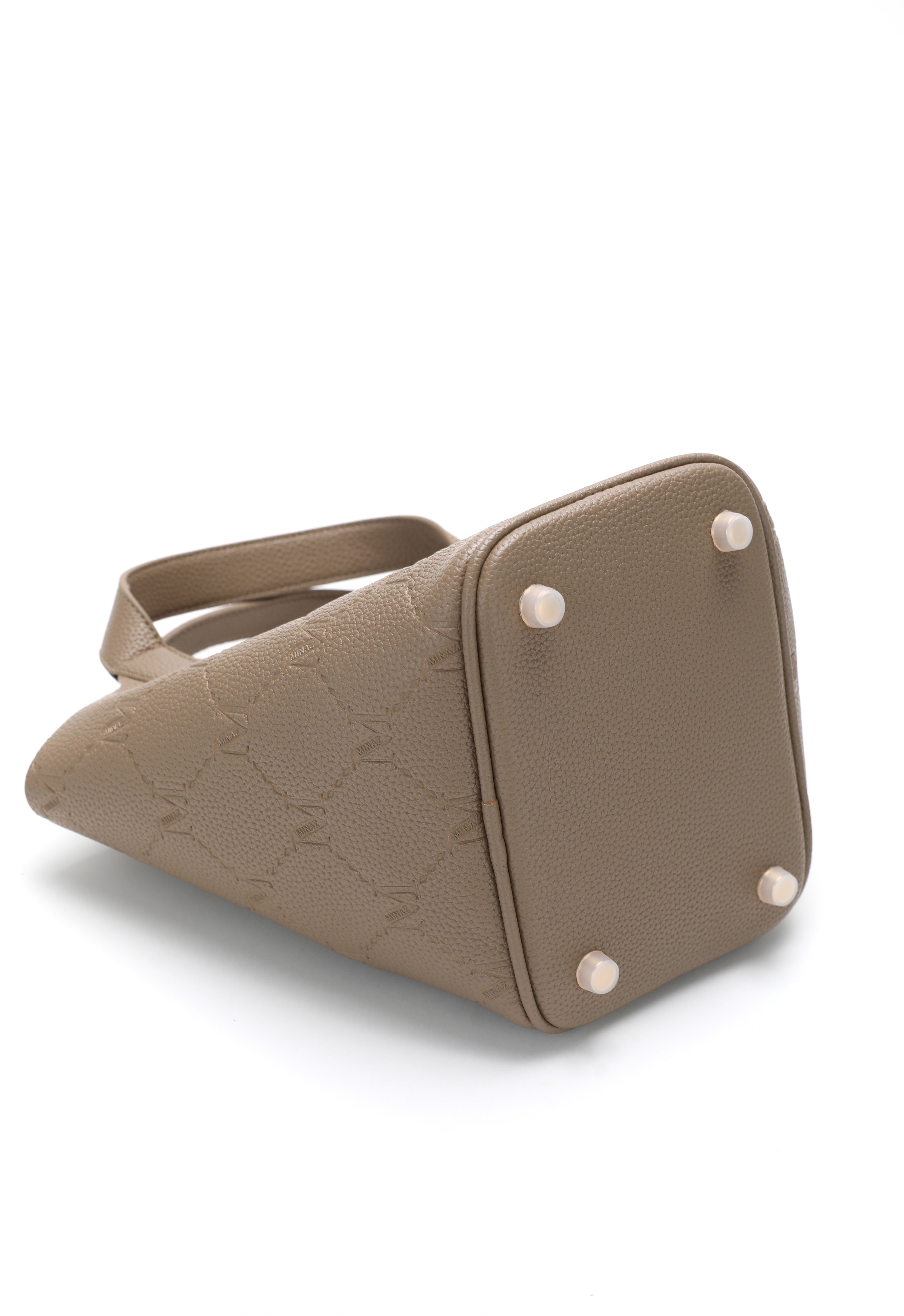 NOARA BUCKET BAG - LIGHT BROWN