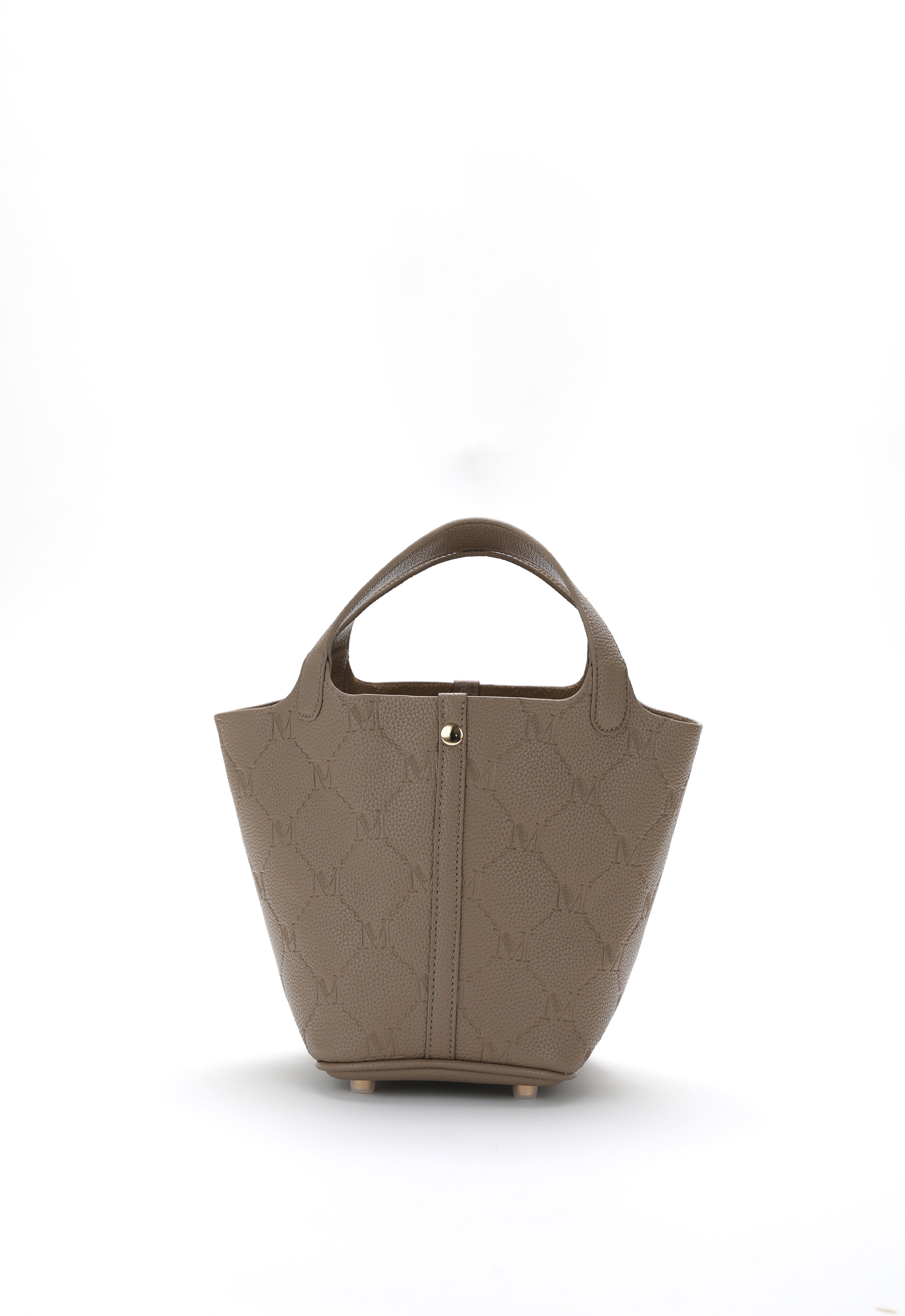 NOARA BUCKET BAG - LIGHT BROWN