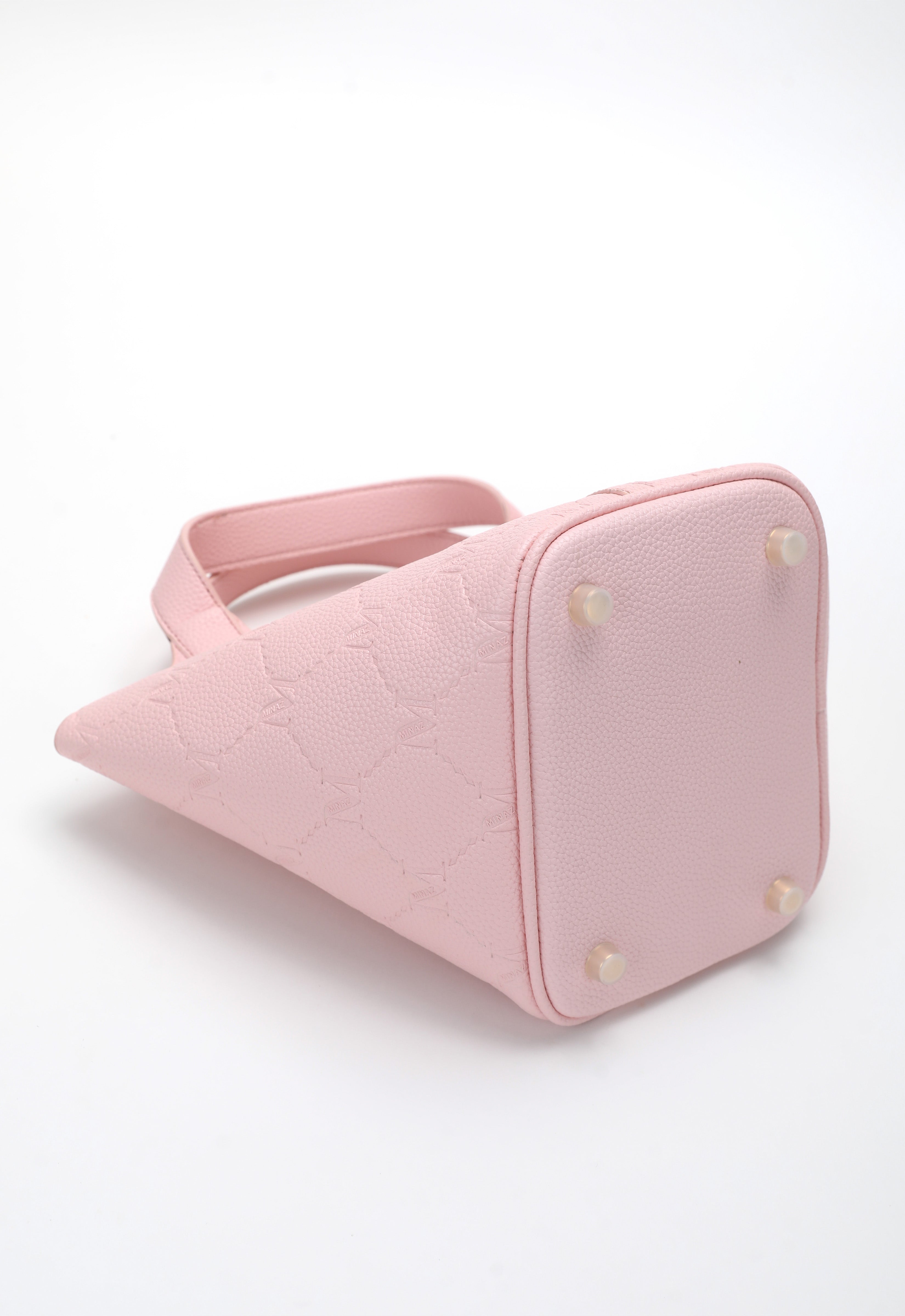 NOARA BUCKET BAG - PASTEL PINK
