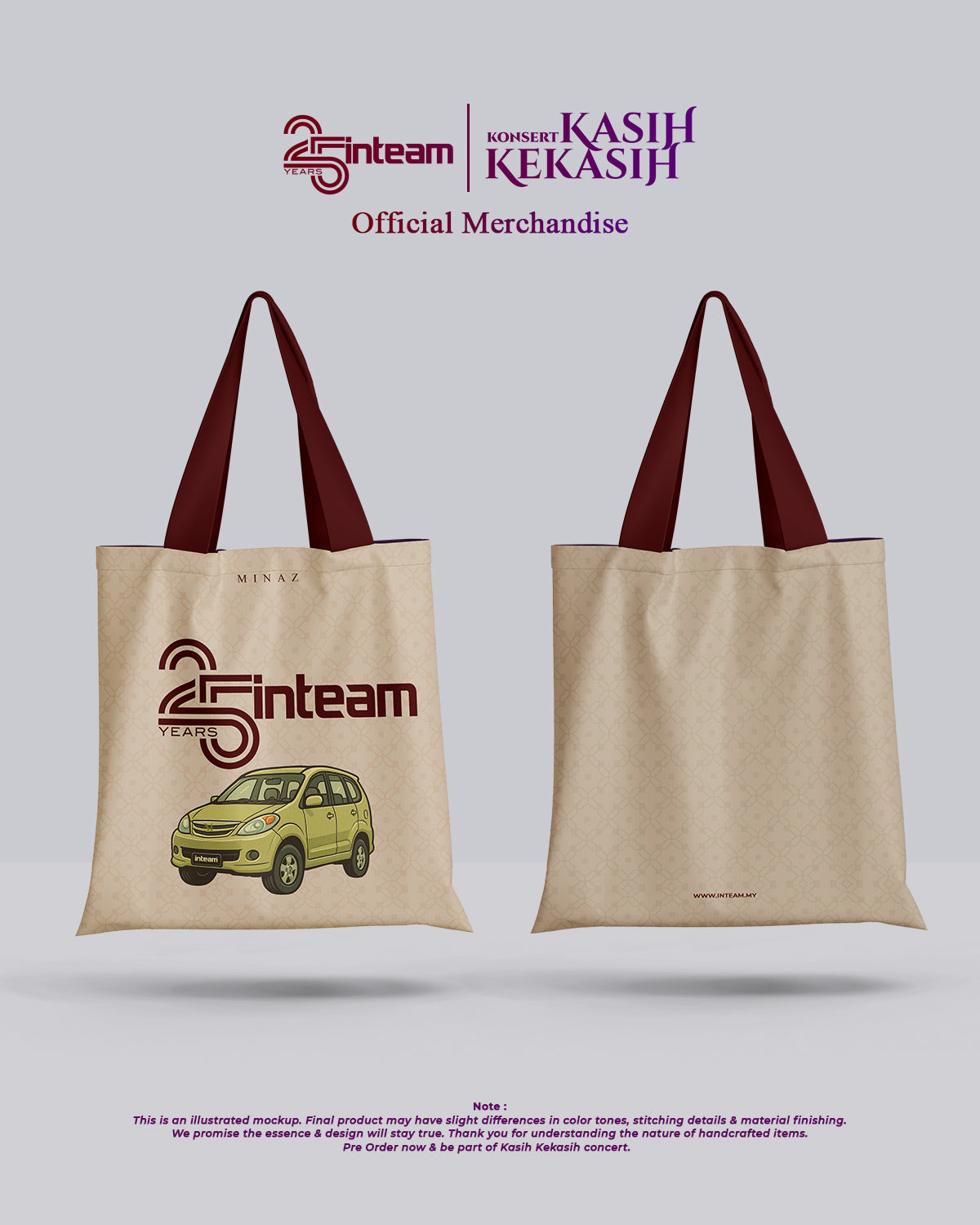PRE-ORDER | IMPIAN KASIH TOTEBAG