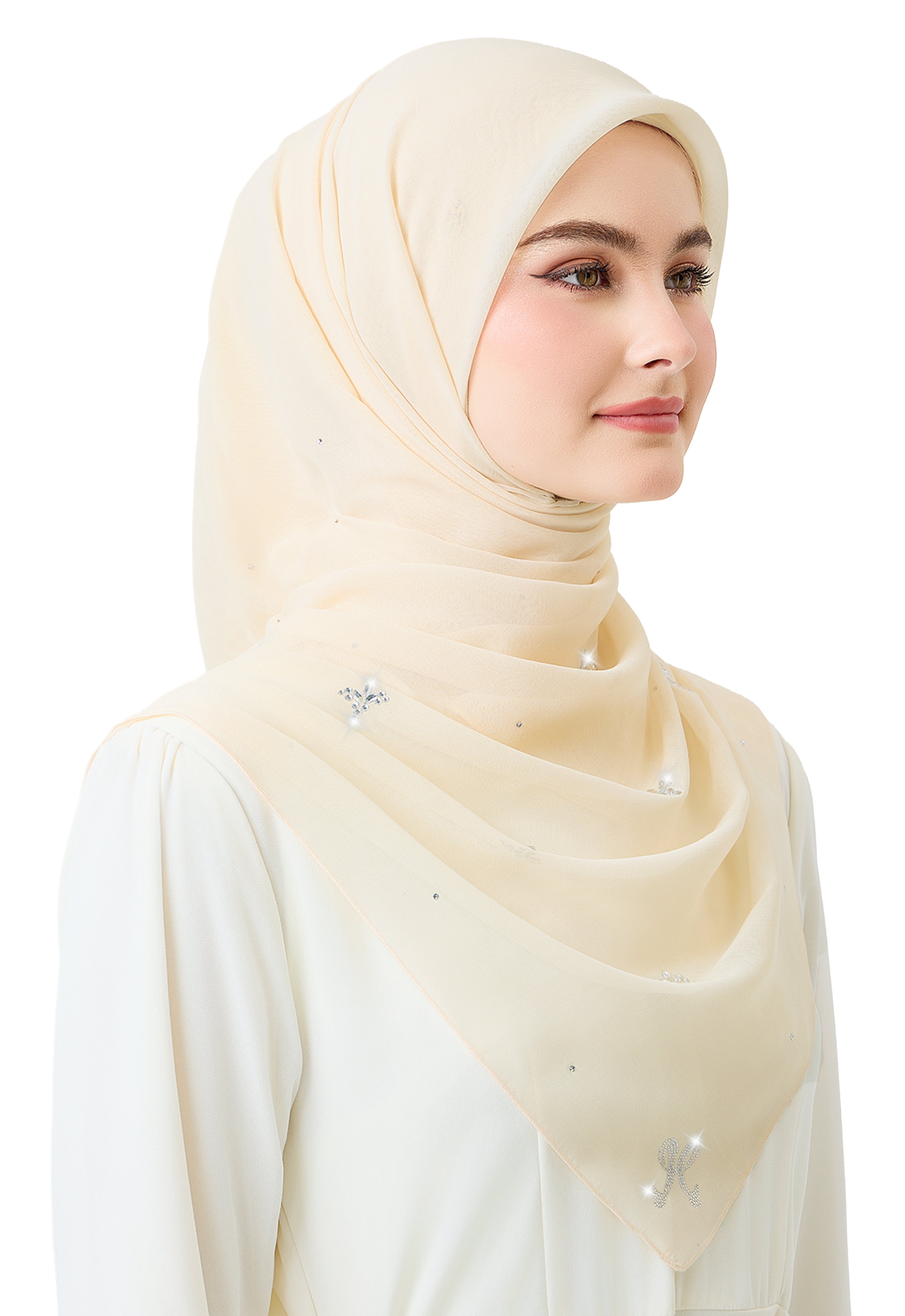 Lavender Plain Stone - Cream