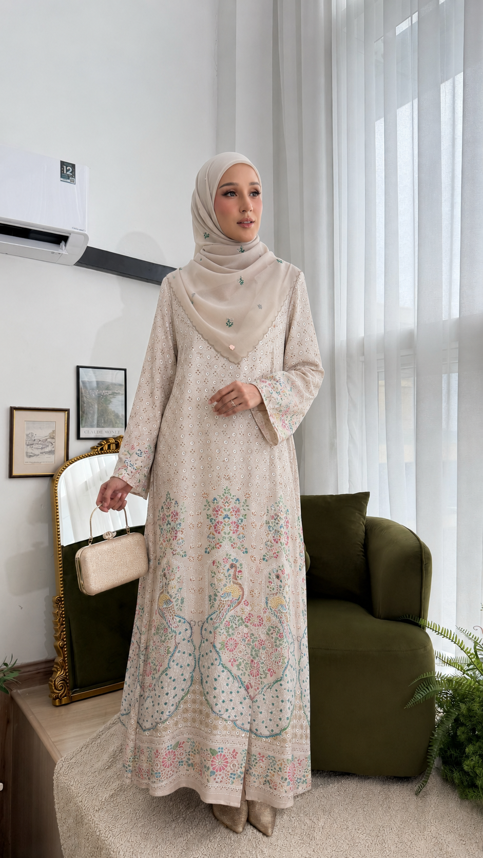 MINAZ JALABIYA | SUMAYYA PRINTED JALABIYA