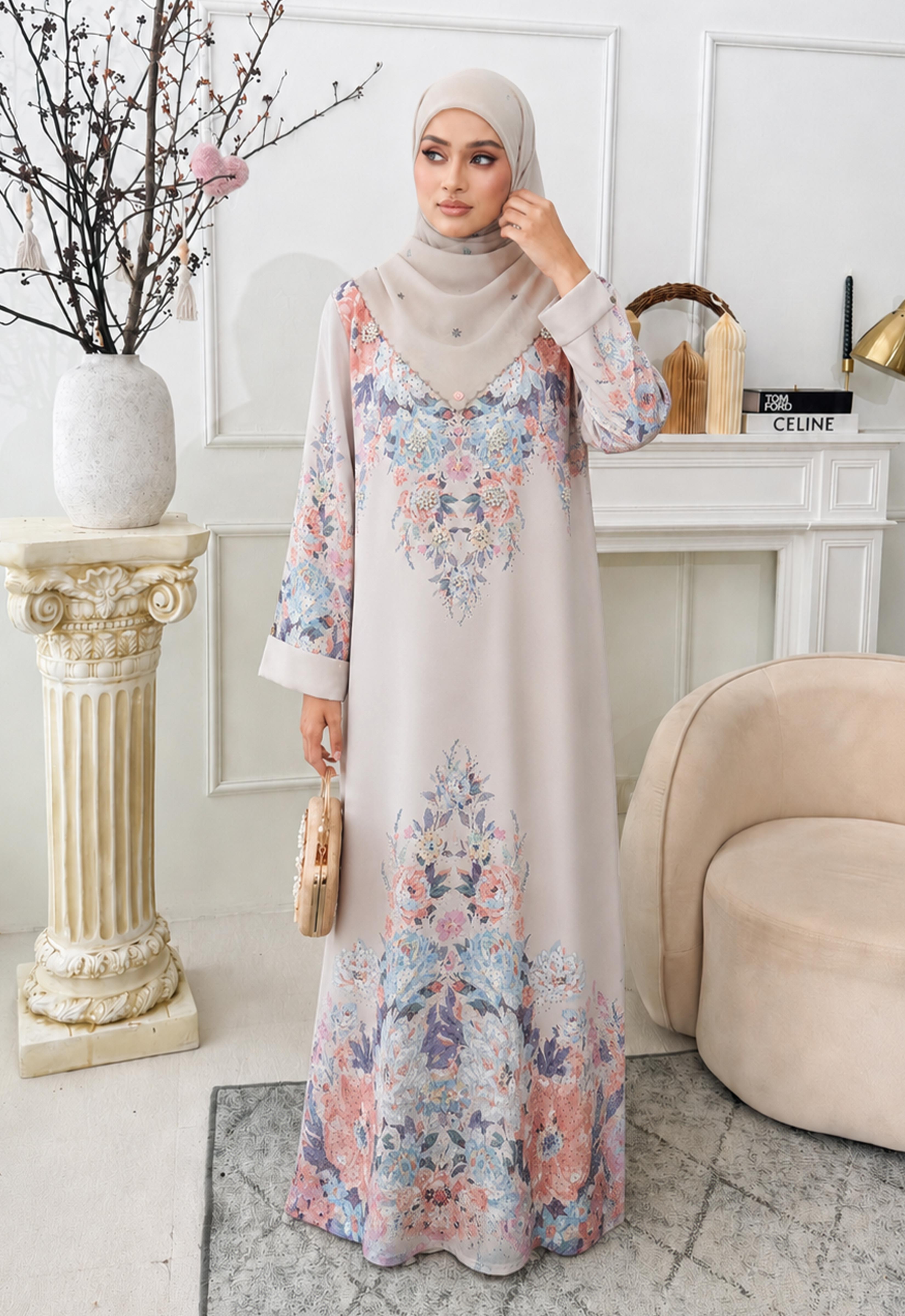 MINAZ JALABIYA | ETTRA PRINTED JALABIYA