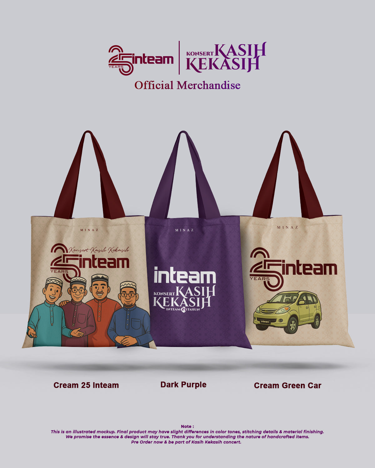 PRE-ORDER | IMPIAN KASIH TOTEBAG