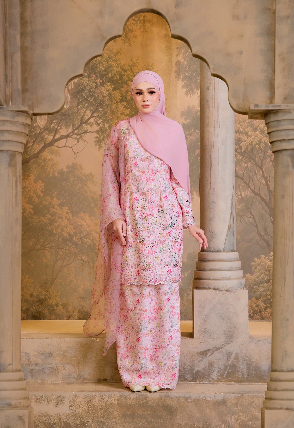 LUXE SERIES | JOANNA KURUNG MODERN - LIGHT PINK