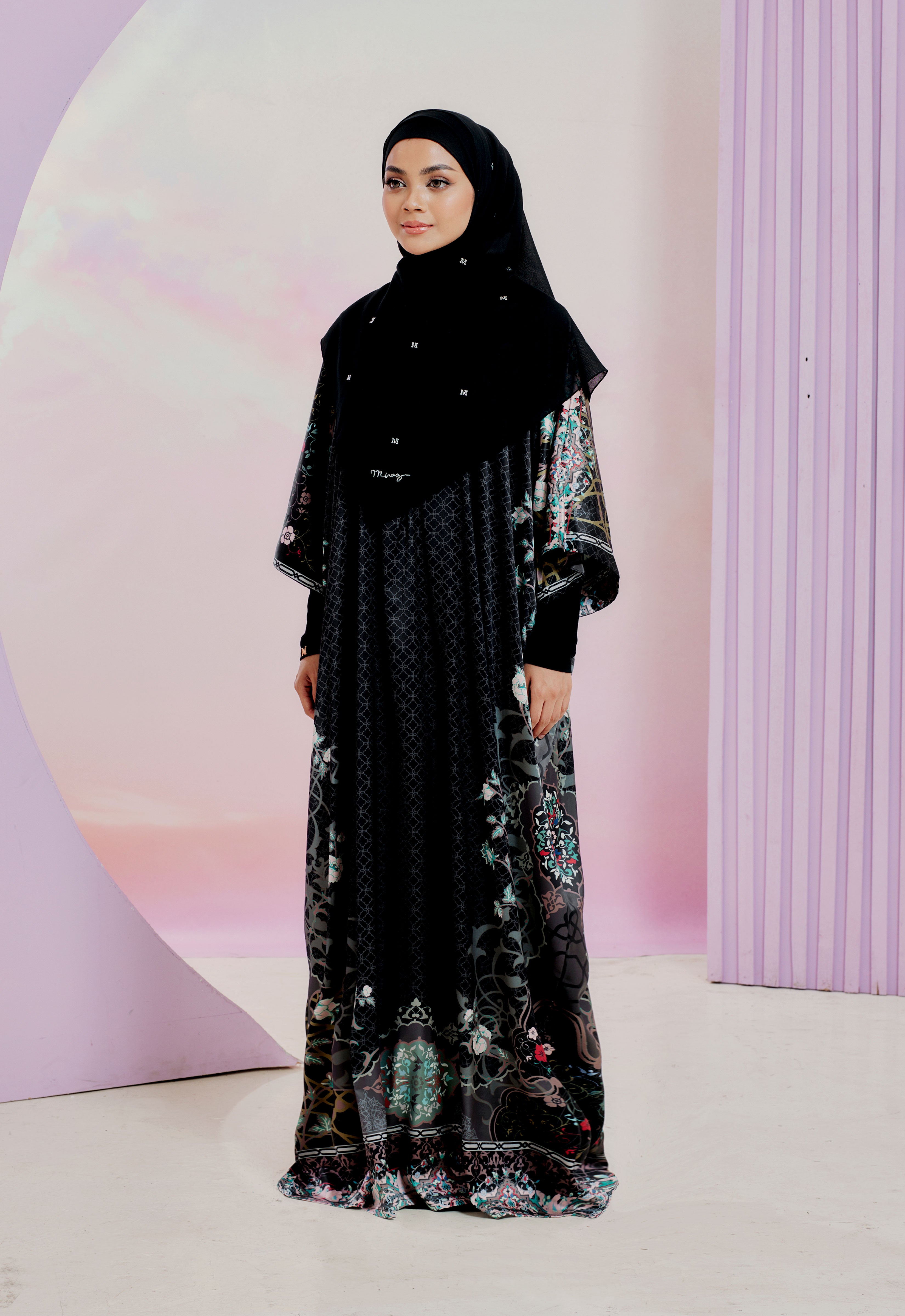 HARAMAIN ABAYA - BLACK