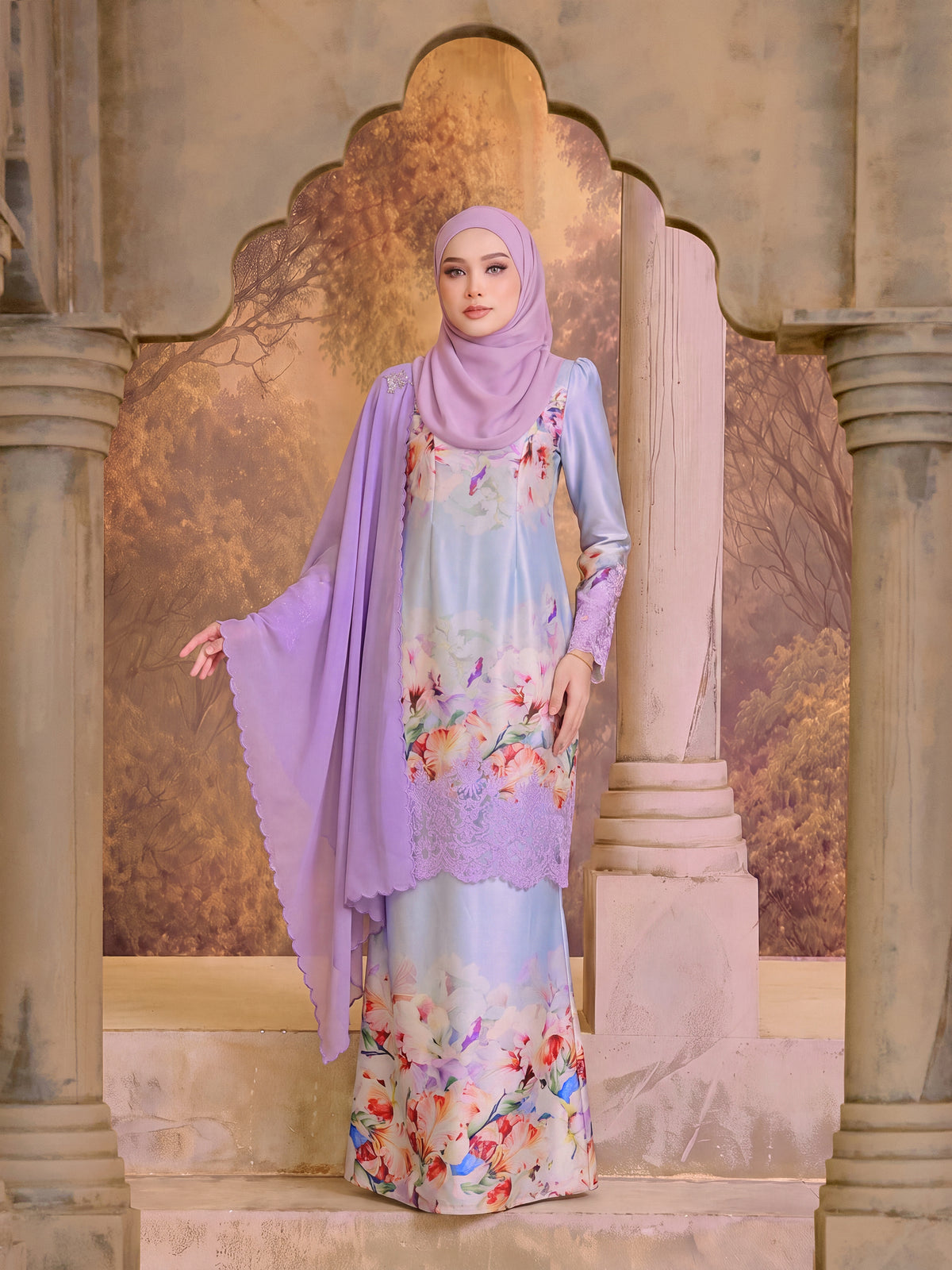 KESUMA SERIES | KESUMA KURUNG MODERN - LIGHT BLUE