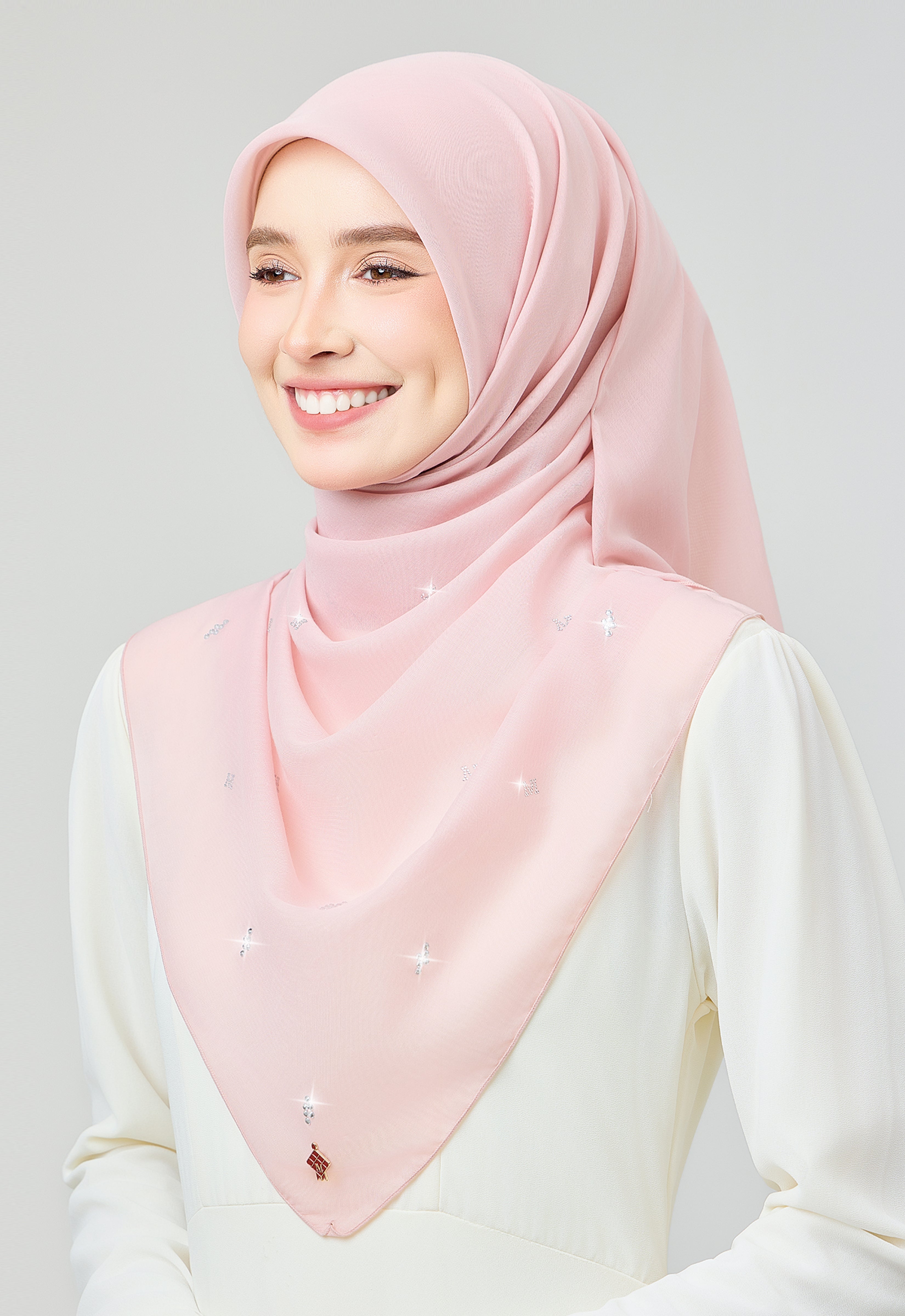 SETULUS RAYA PLAIN STONE - LIGHT PINK