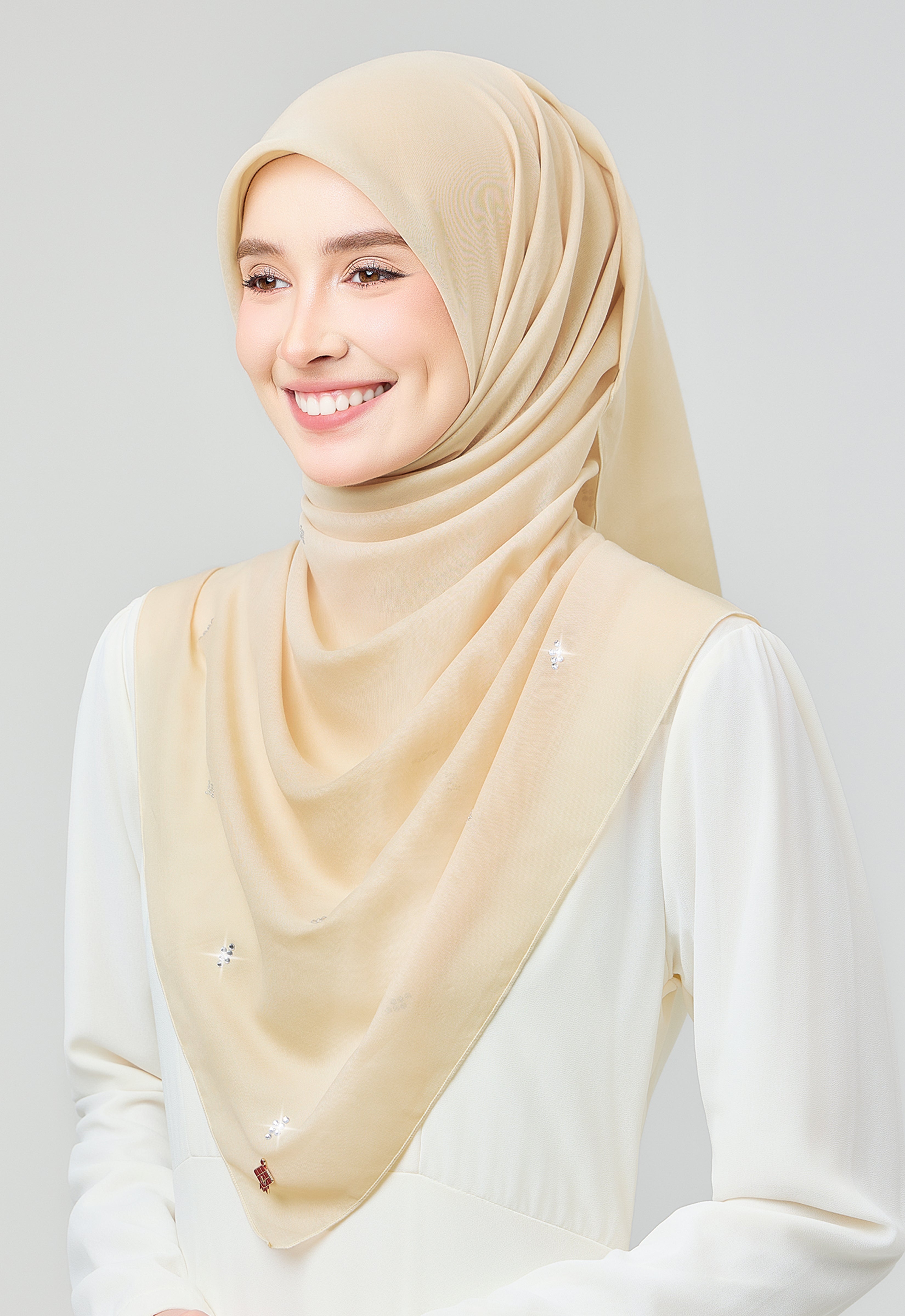SETULUS RAYA PLAIN STONE - LIGHT YELLOW