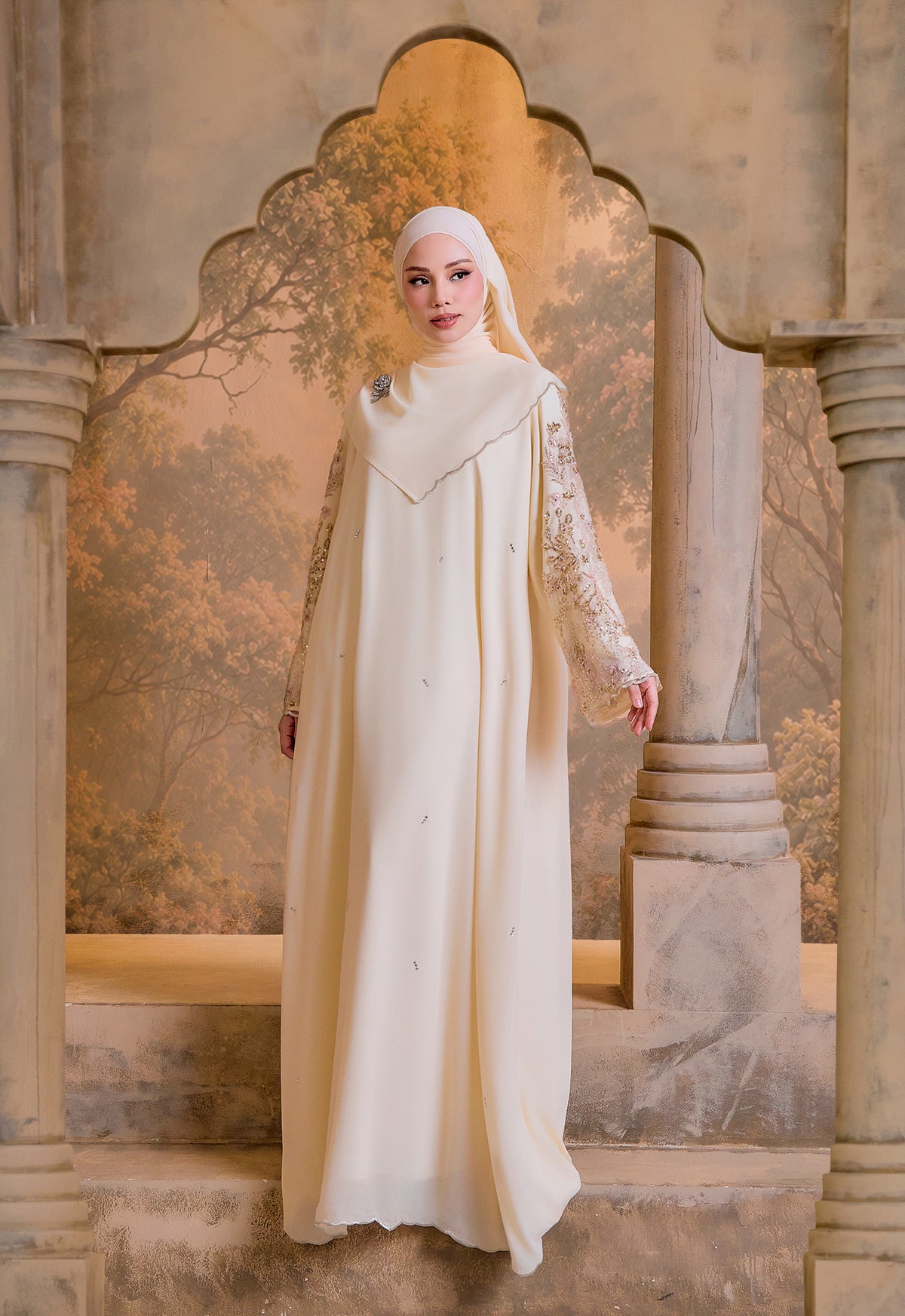 SUPER LUXE SERIES |MANOHARA JOOBAH - CREAM