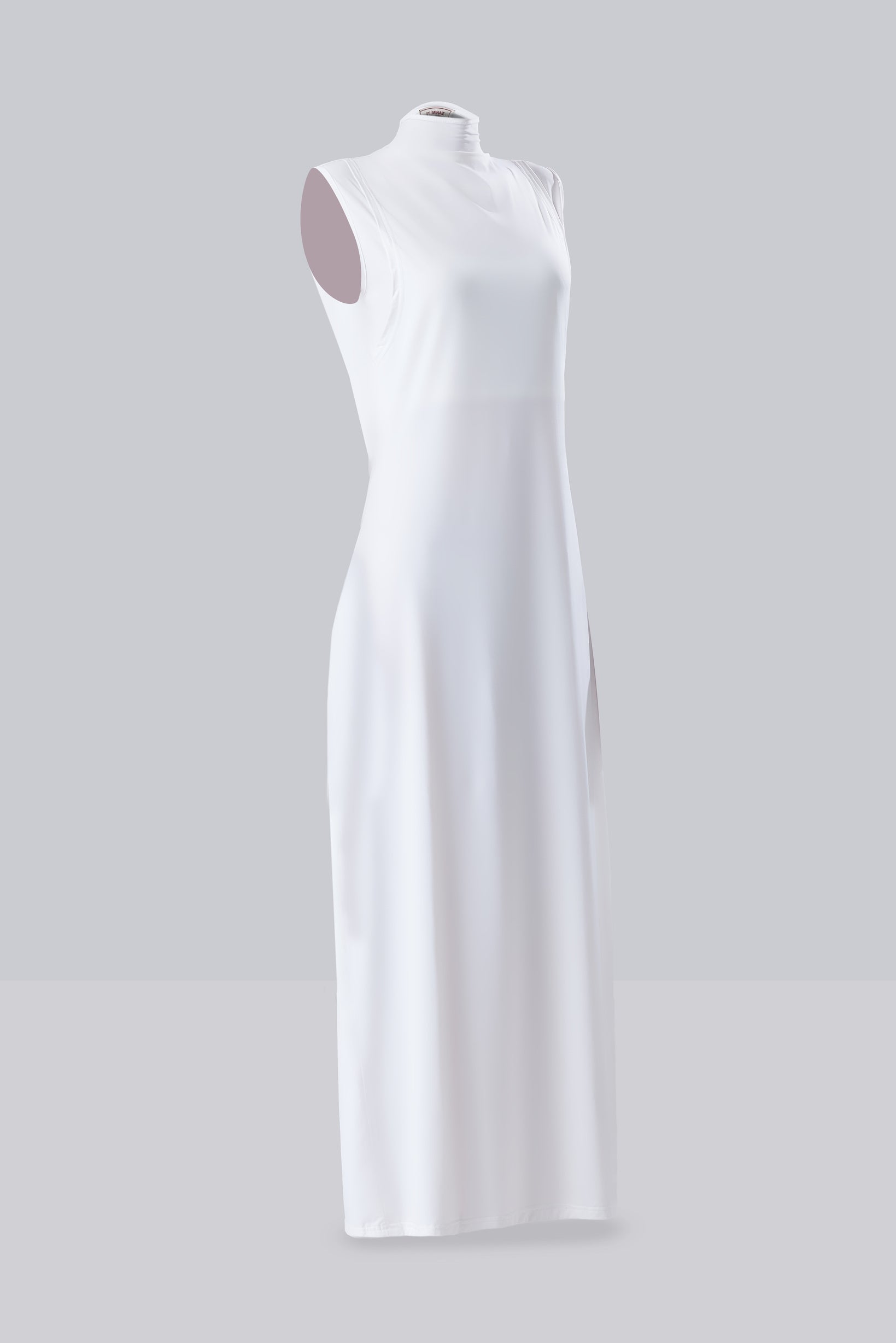 INDAH SLEEVELESS INNER DRESS - OFF WHITE