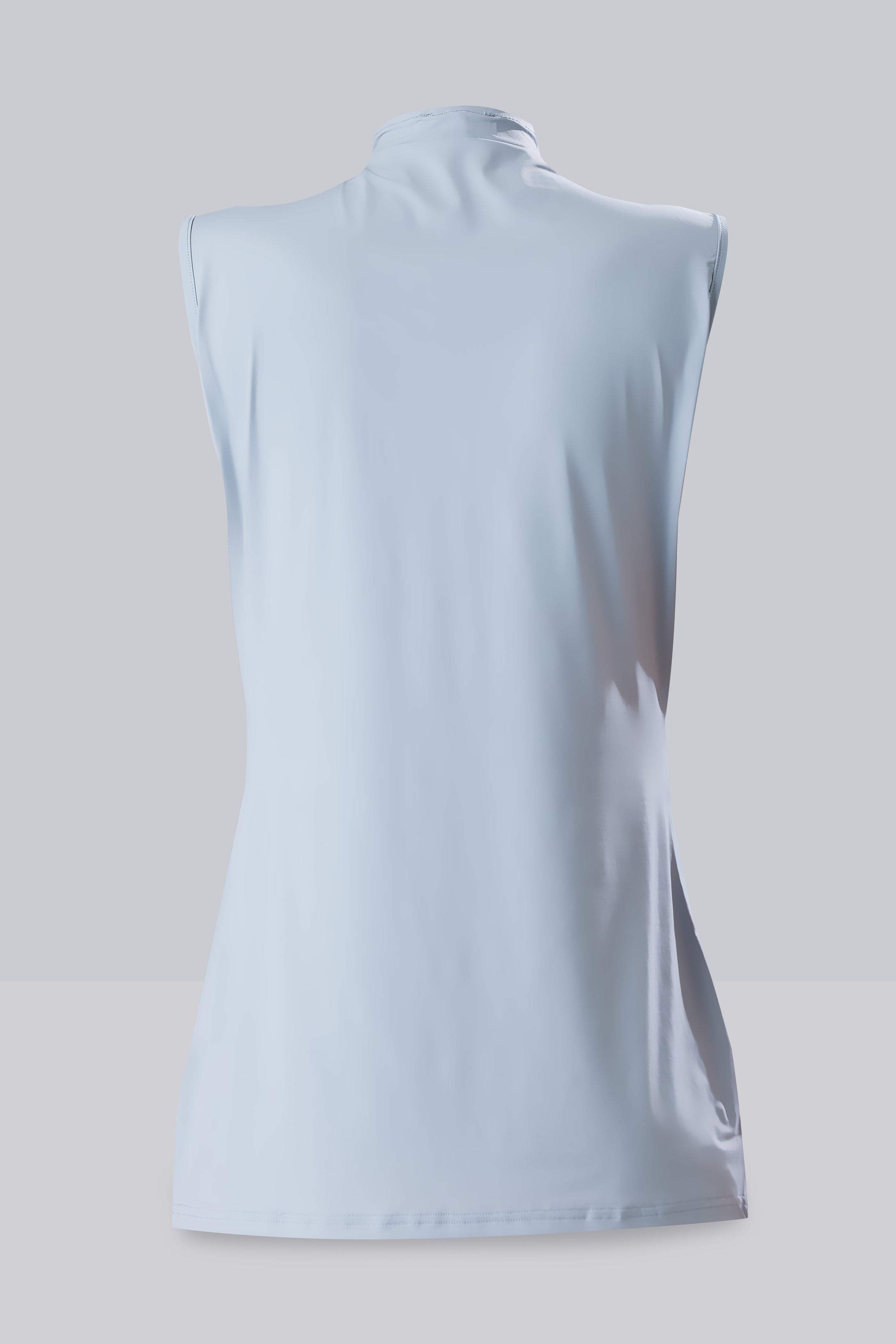HAWA SLEEVELESS INNER TOP - BLUE GRAY