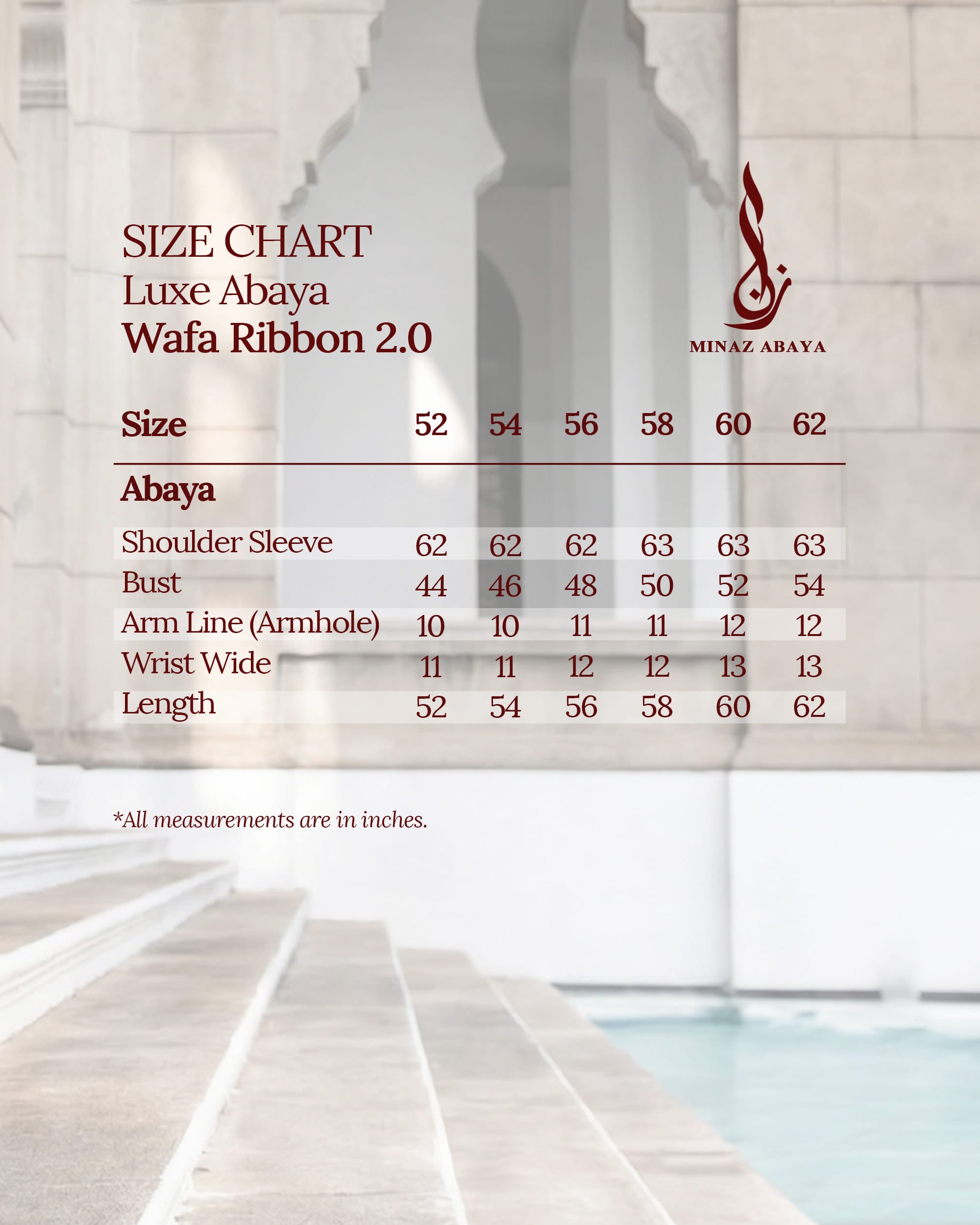 WAFA LUXE RIBBON ABAYA 2.0 - DUSTY PURPLE