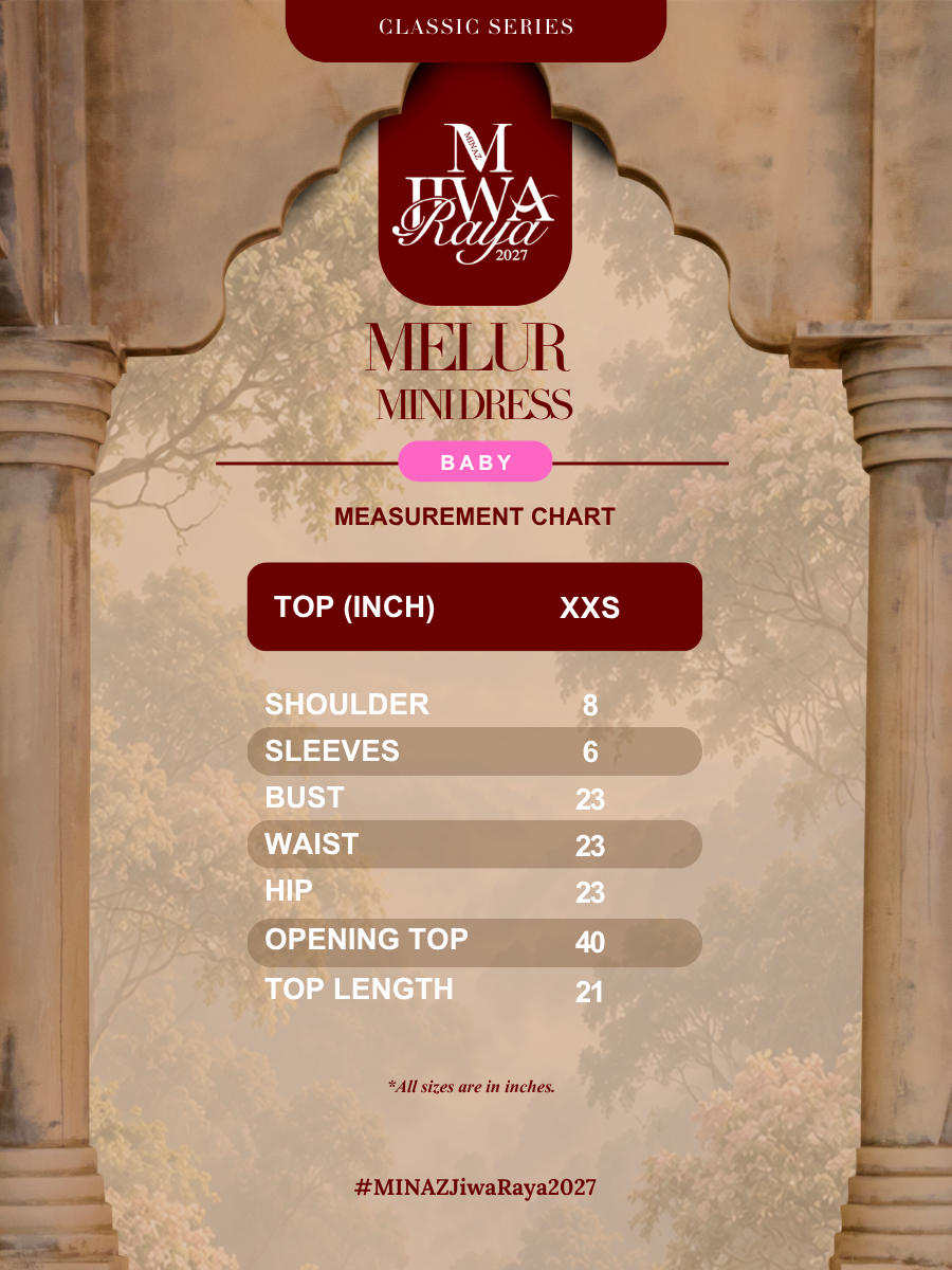 MELUR SERIES | MELUR BABY DRESS - PINK