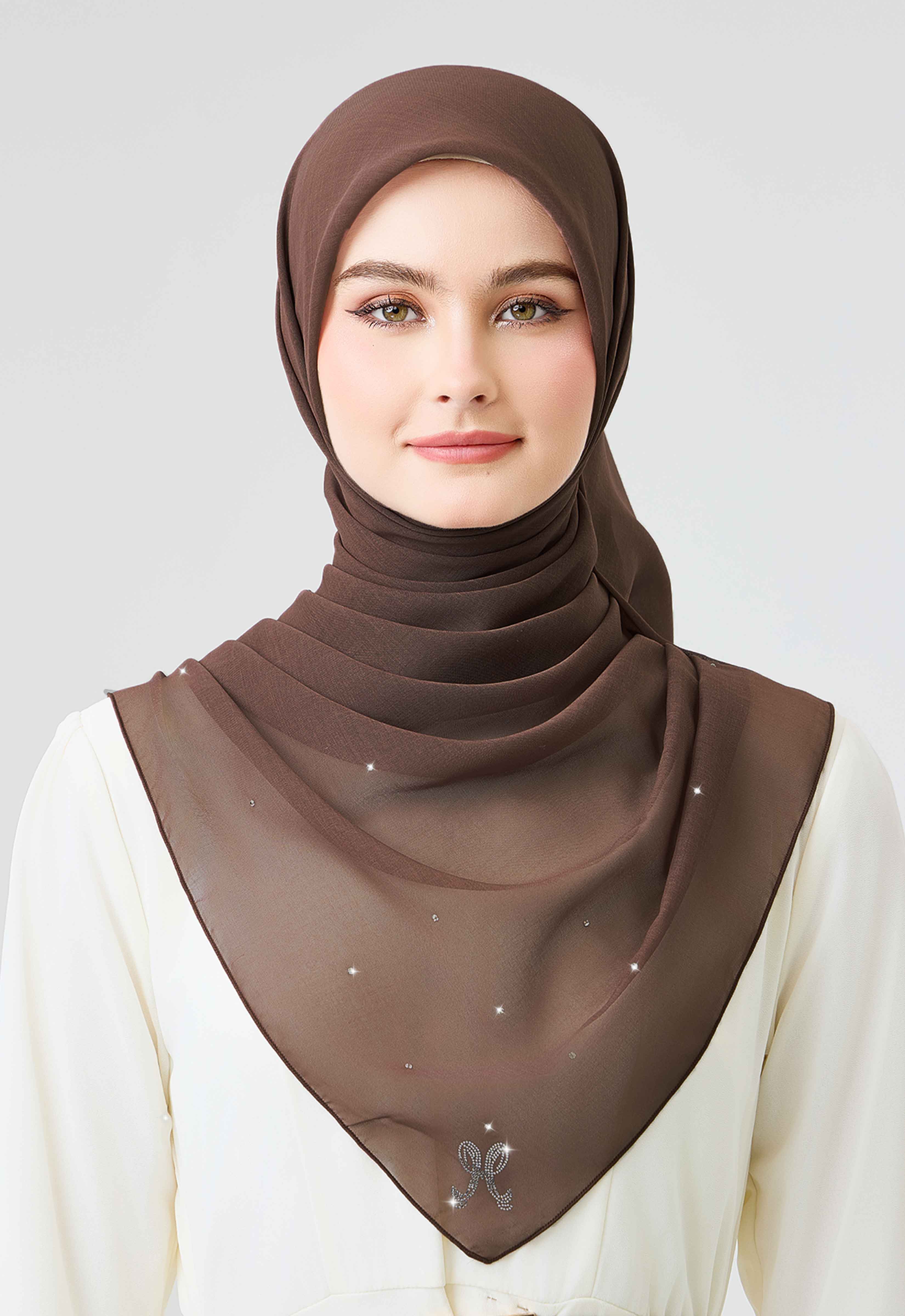 Swarovski Plain Stone - Brown