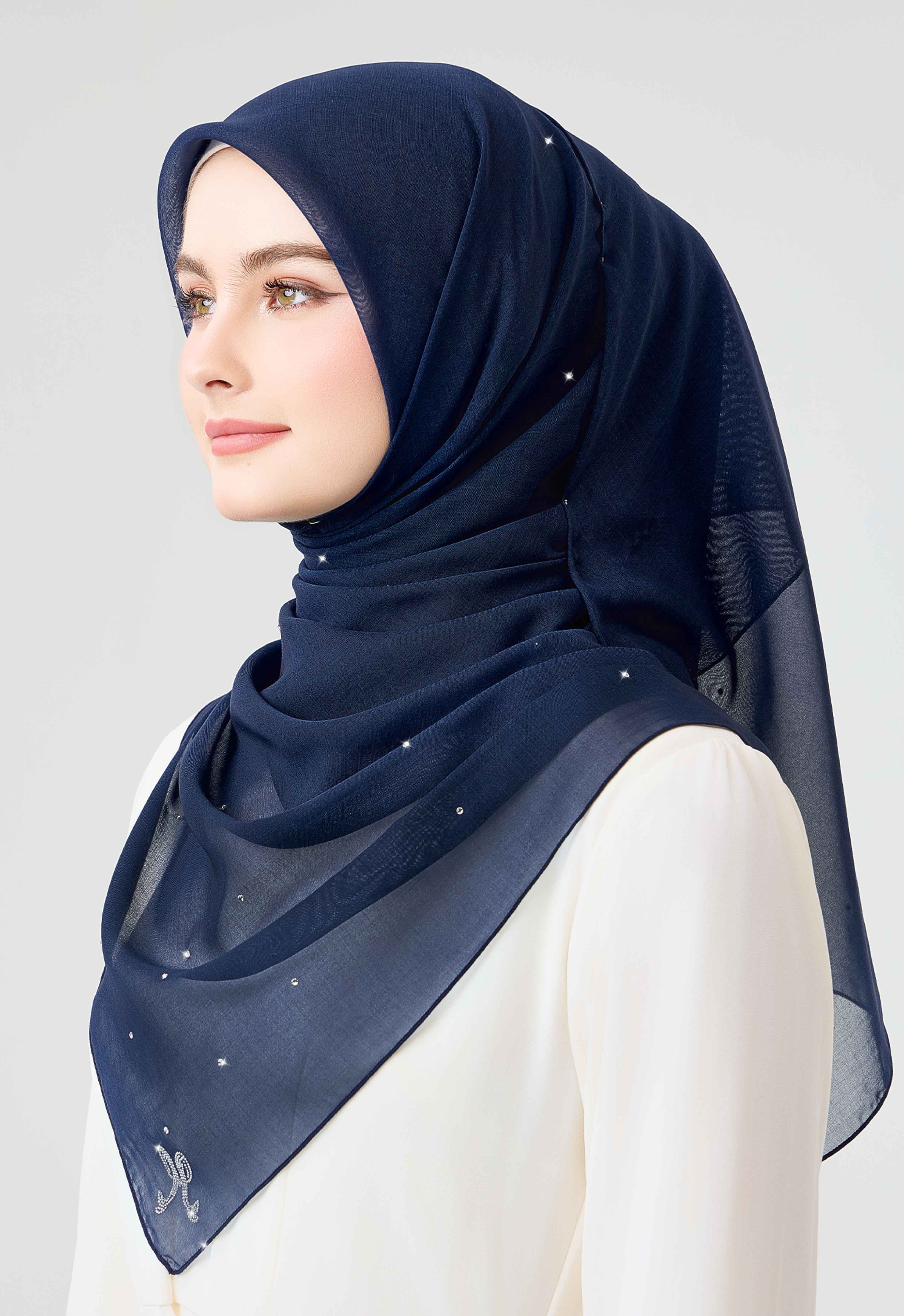 Swarovski Plain Stone - Dark Blue