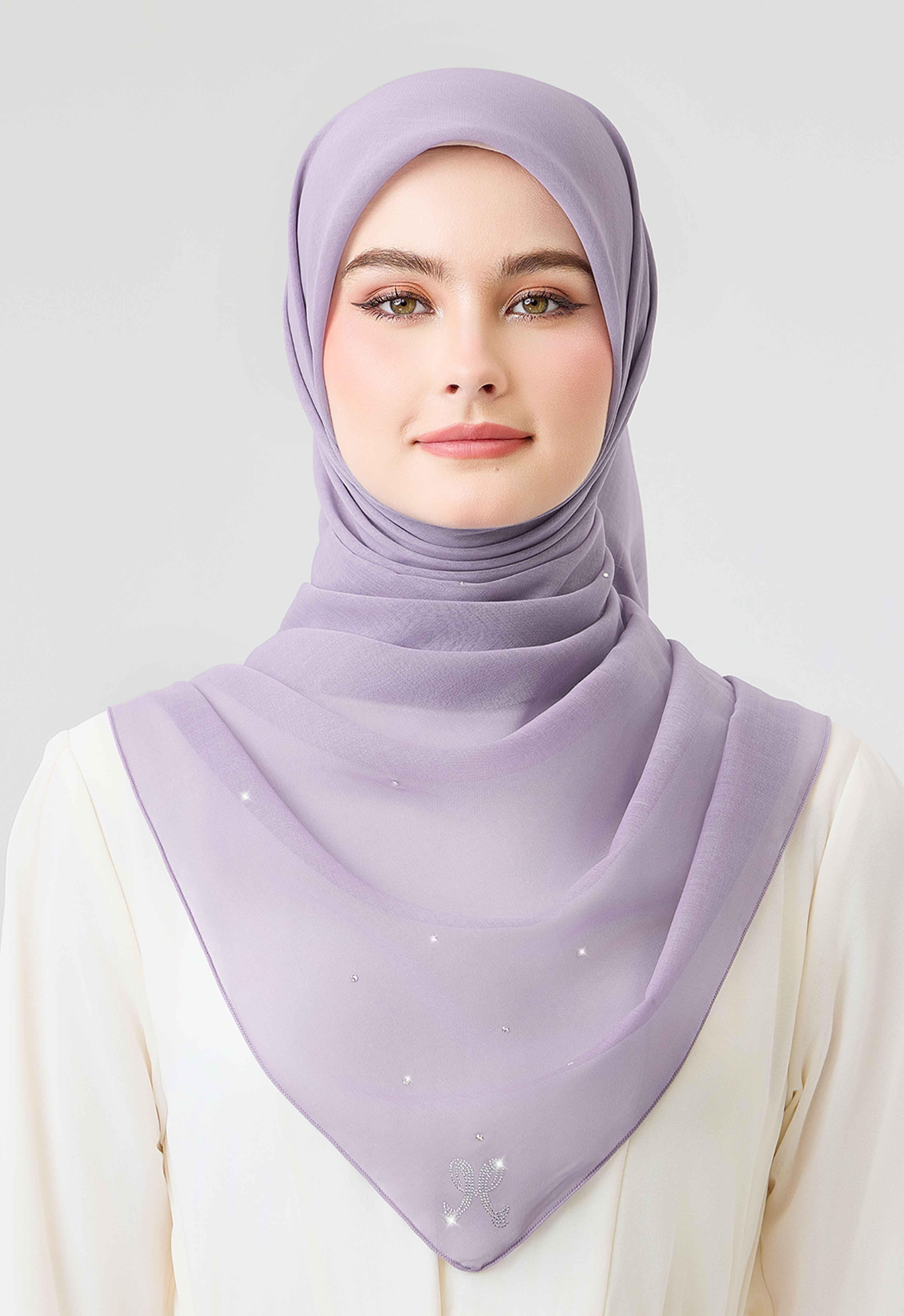 Swarovski Plain Stone - Dusty Purple