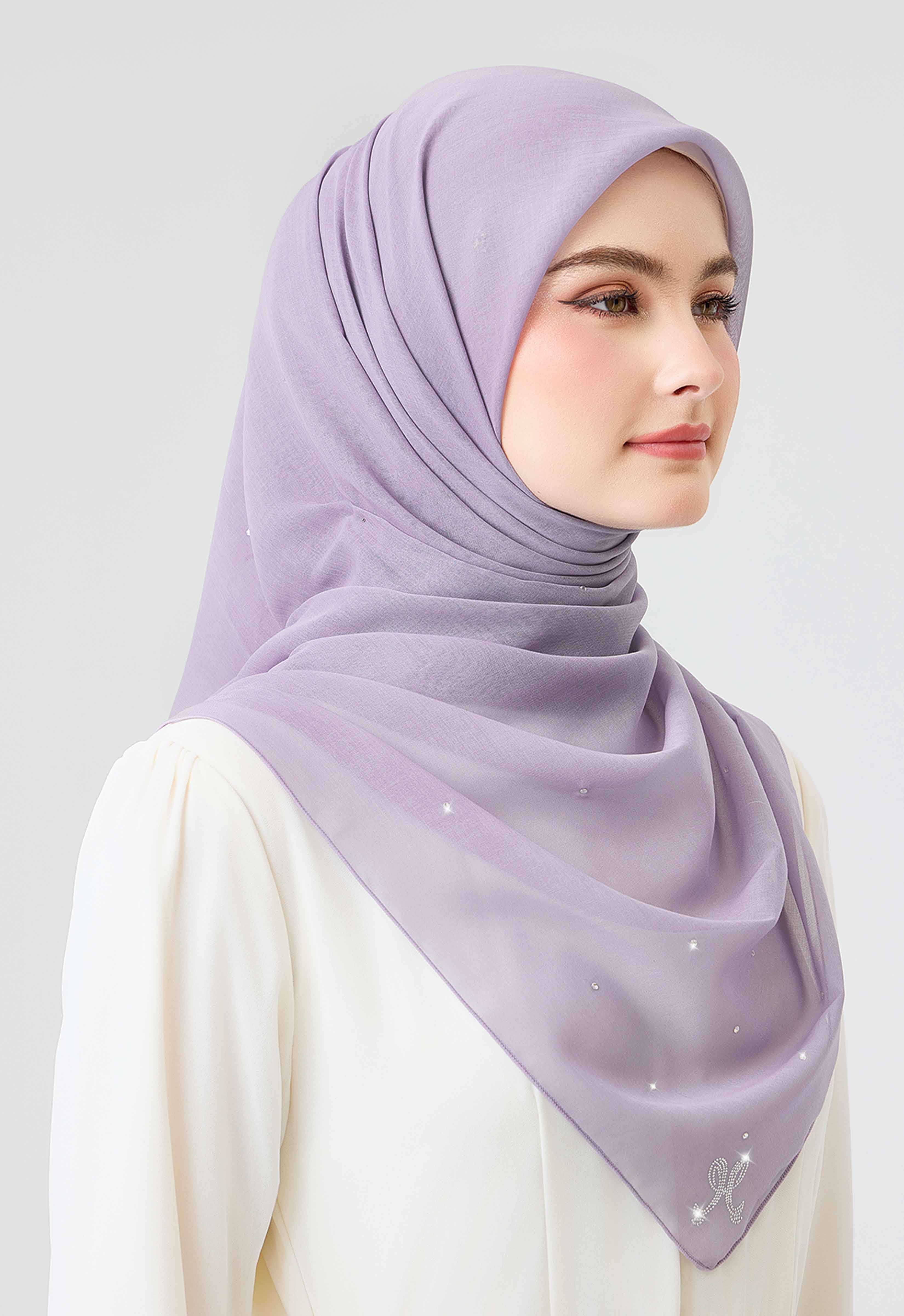 Swarovski Plain Stone - Dusty Purple