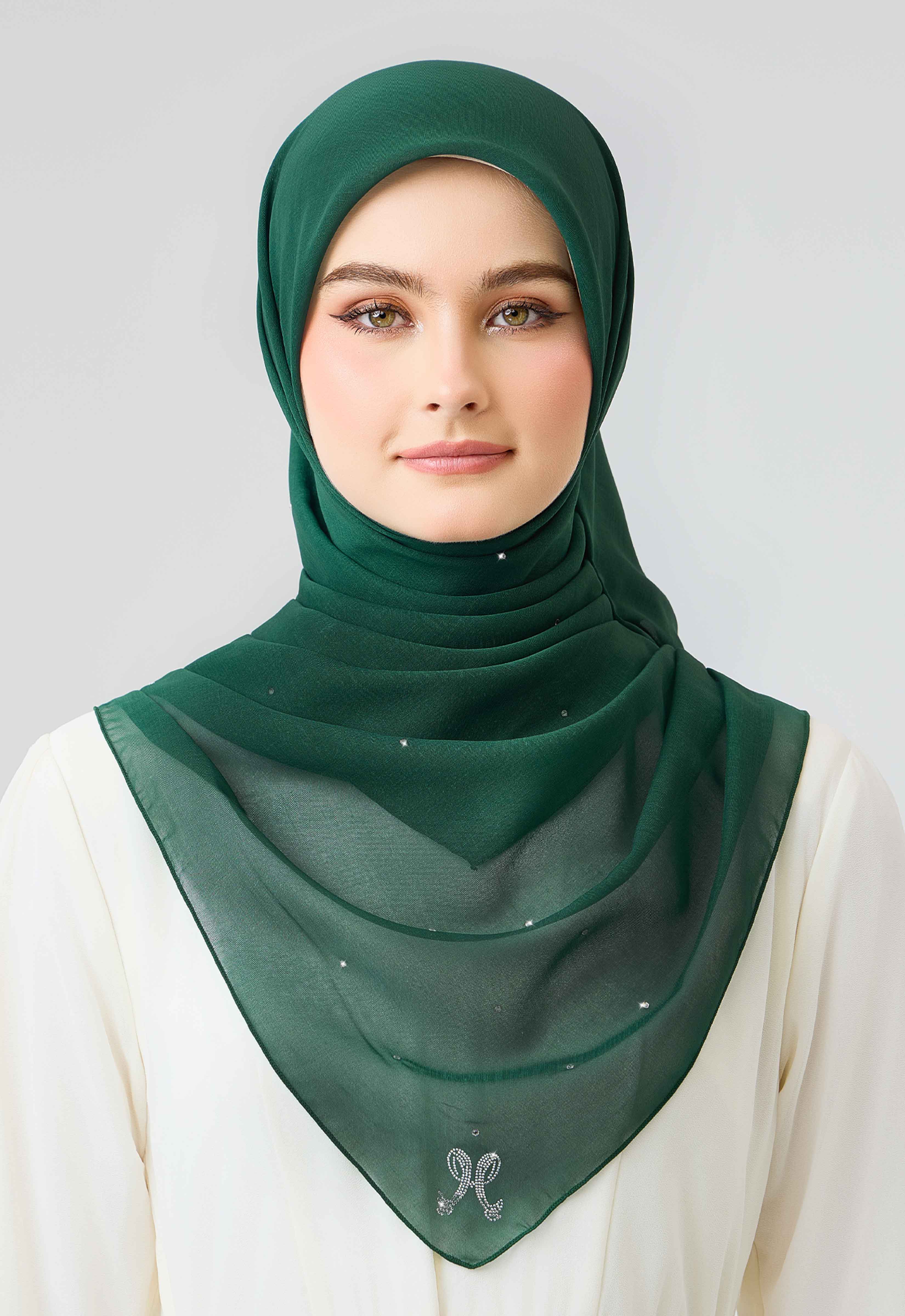 Swarovski Plain Stone - Emerald Green