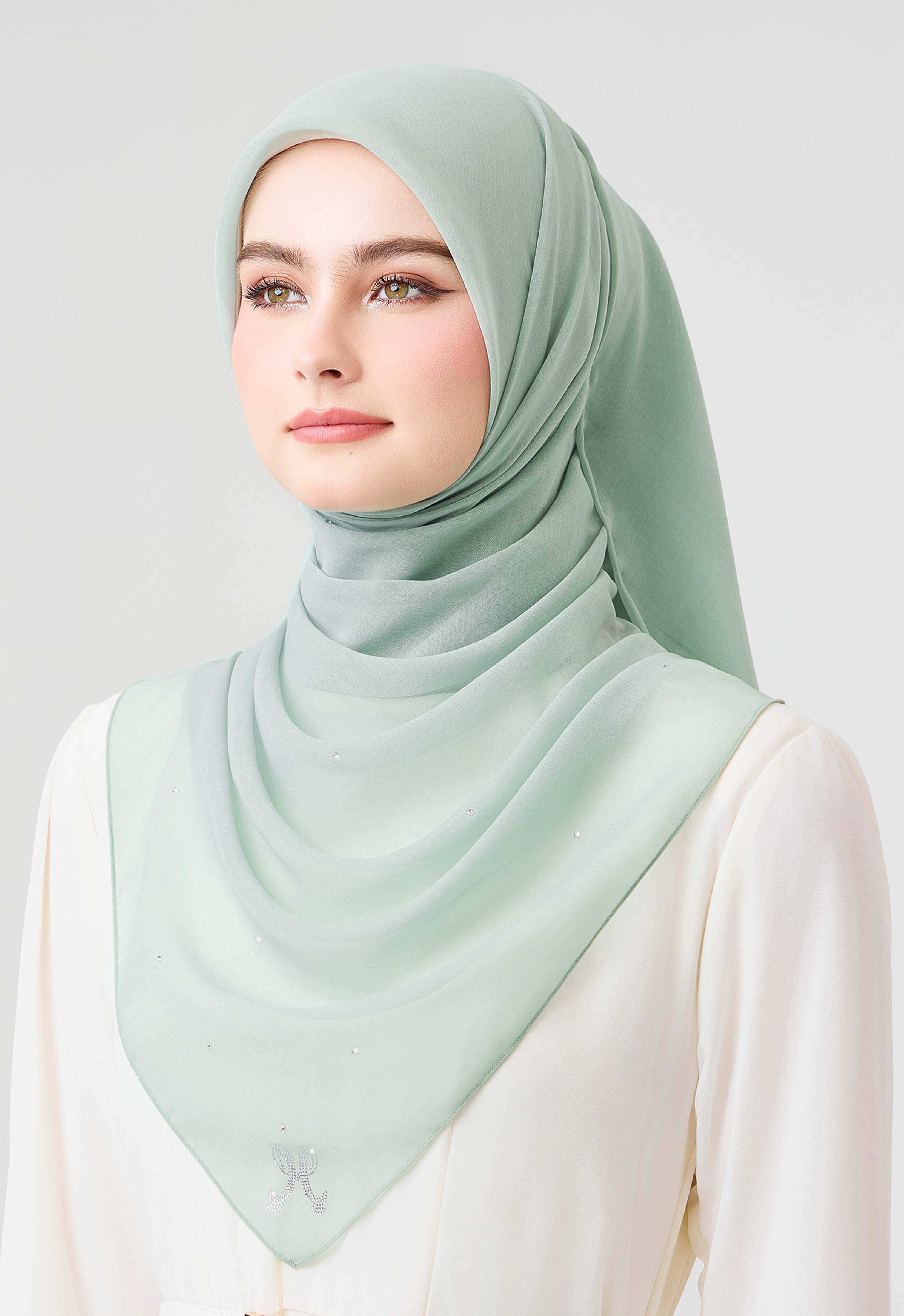 Swarovski Plain Stone - Pastel Green