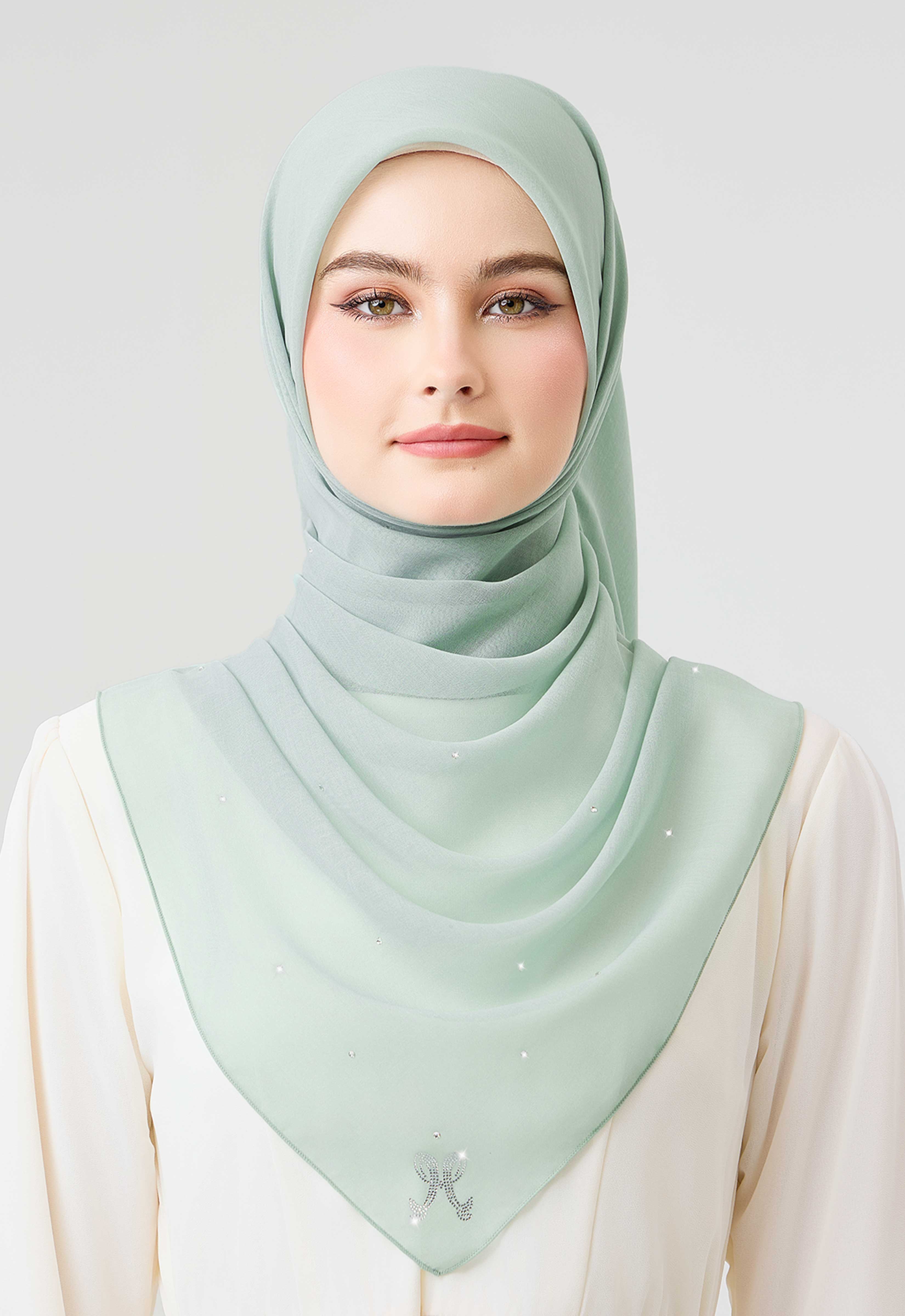Swarovski Plain Stone - Pastel Green