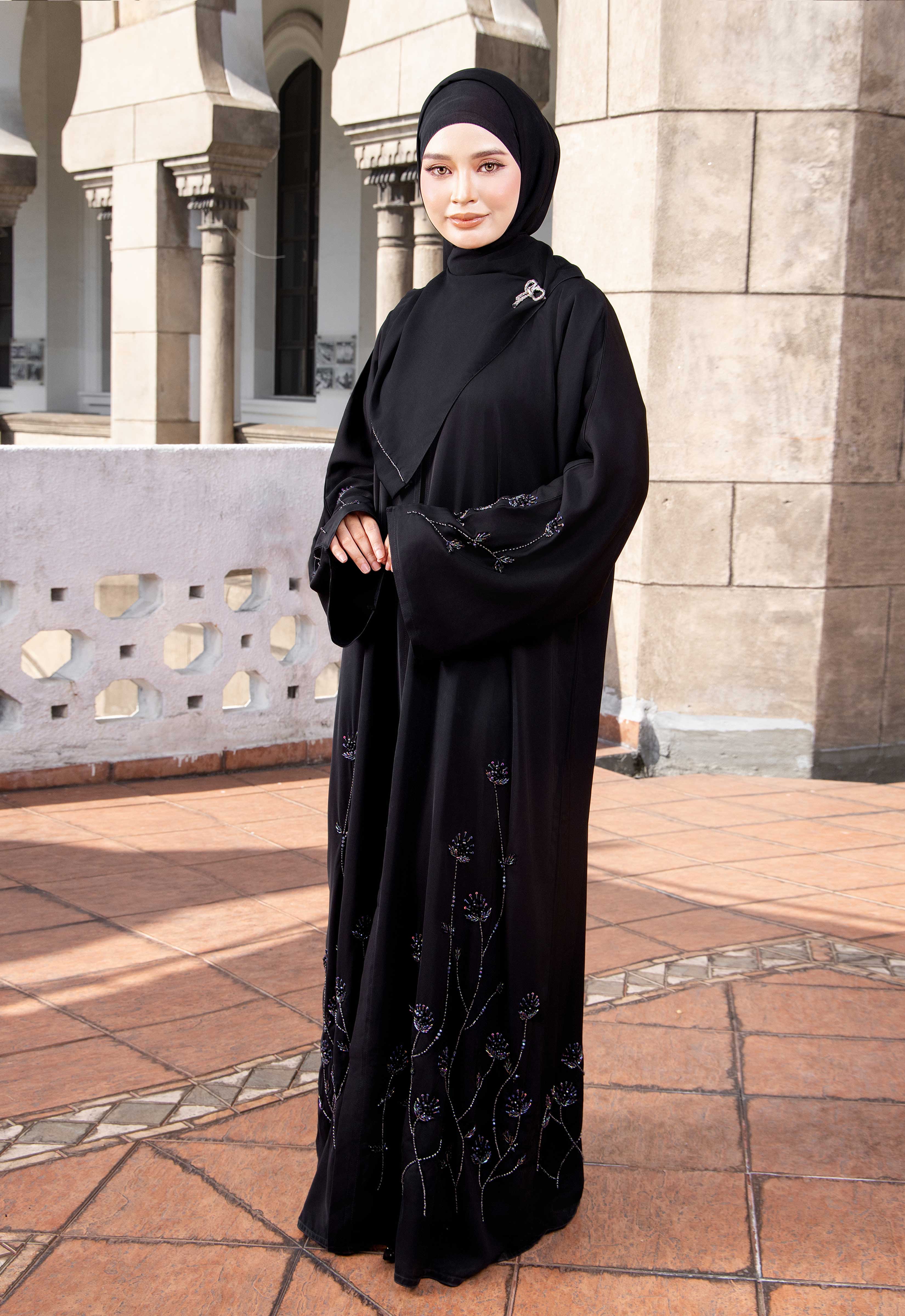 MAYSA ABAYA - BLACK