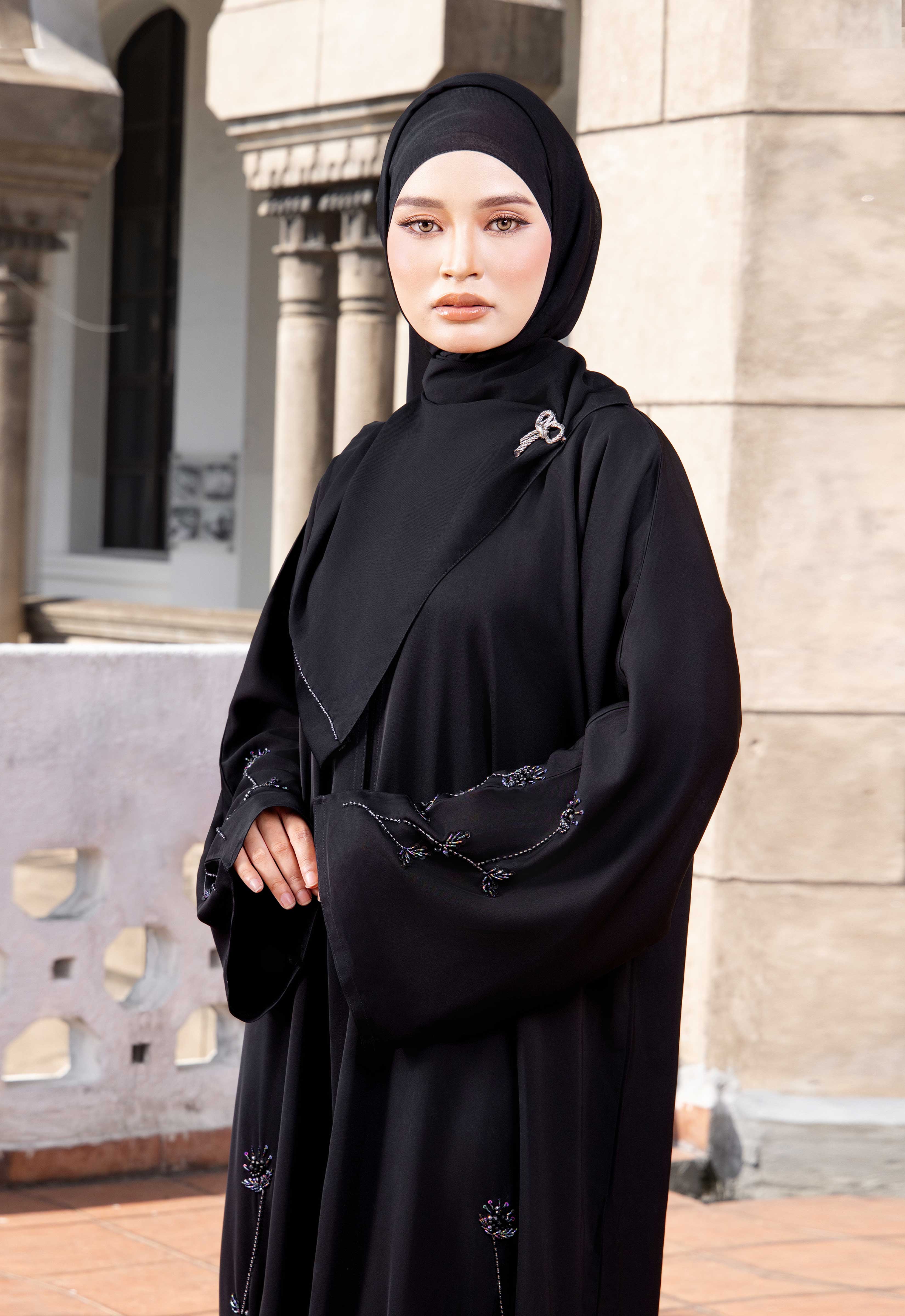MAYSA ABAYA - BLACK