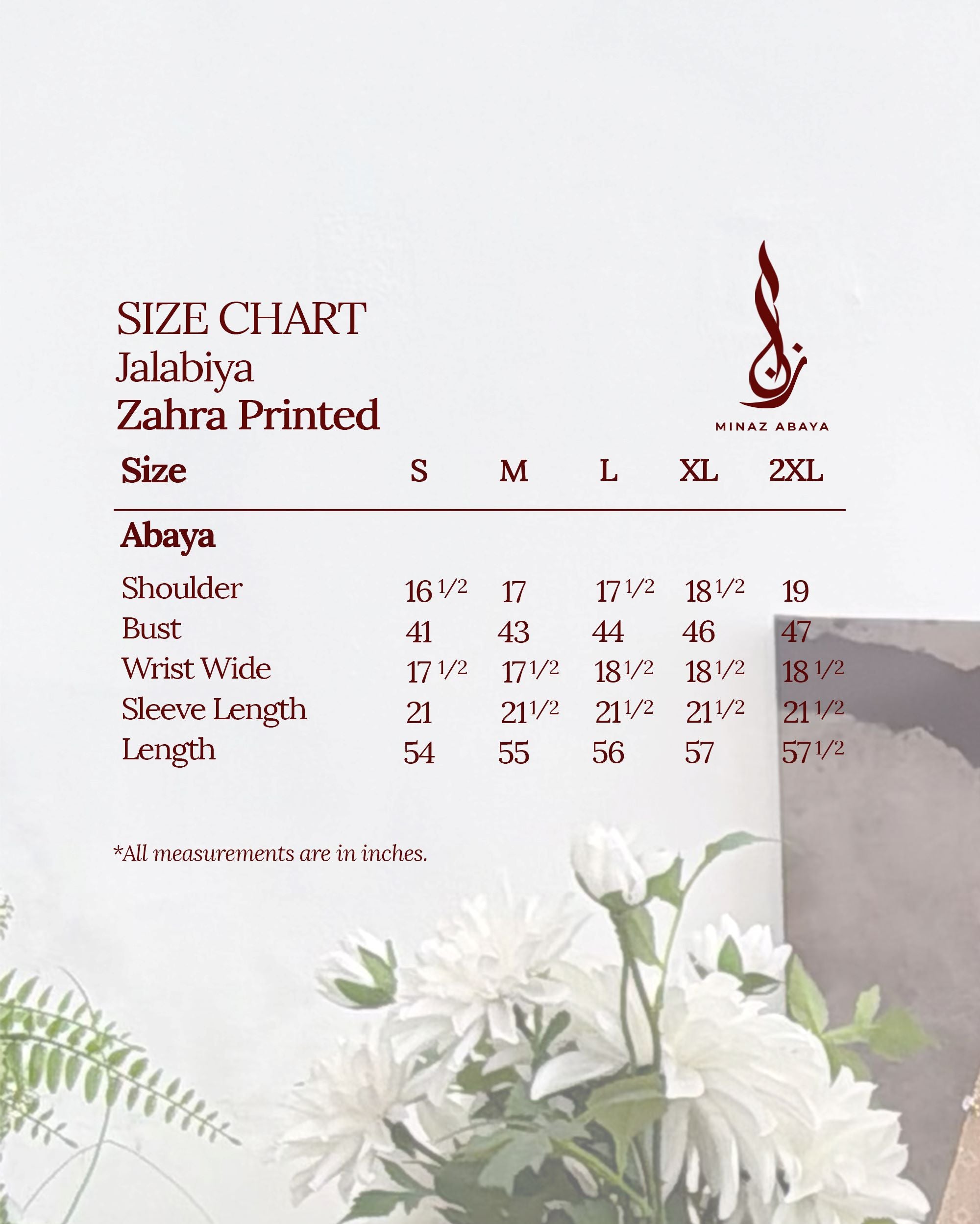 MINAZ JALABIYA | ZAHRA PRINTED JALABIYA - RED