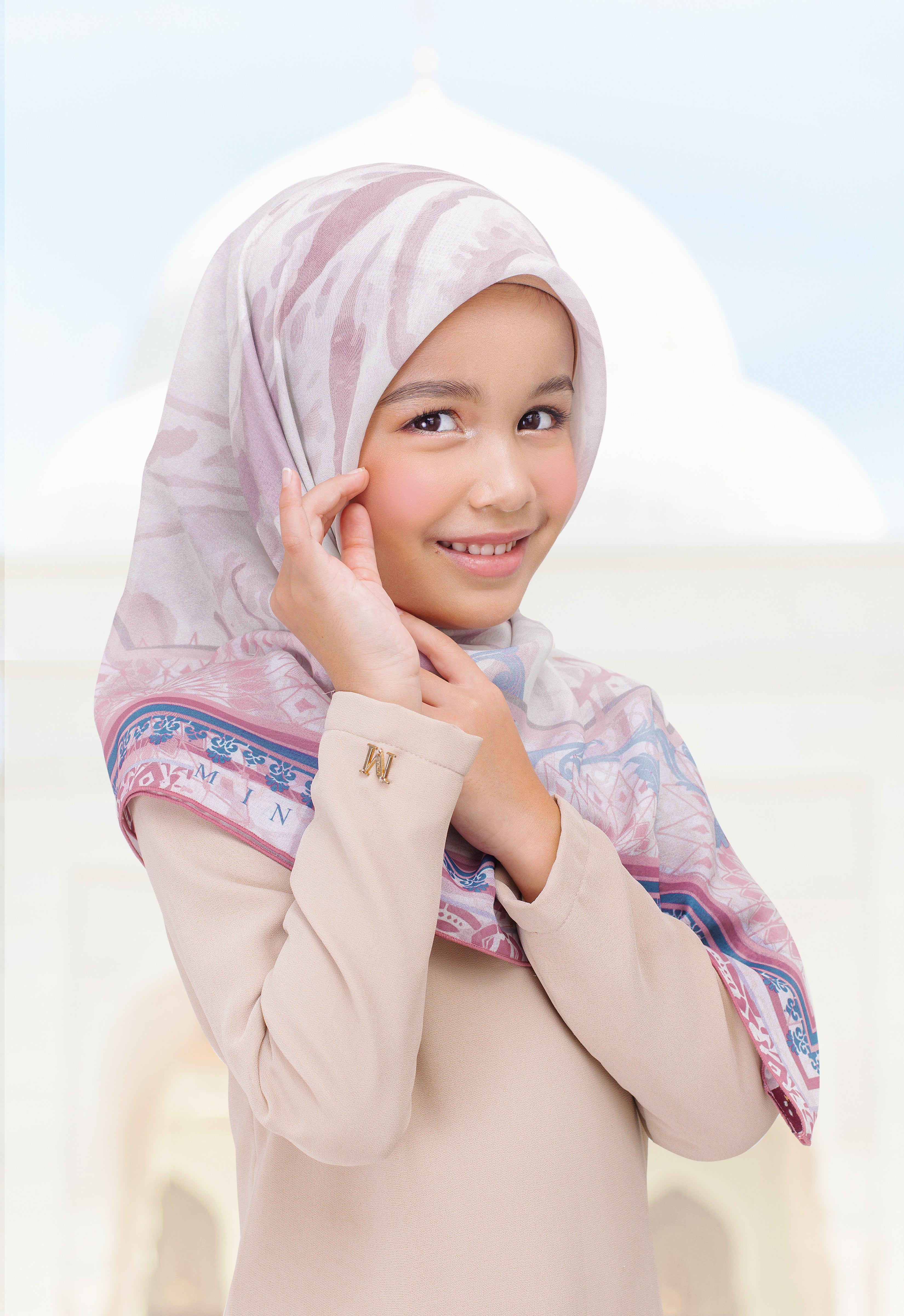 NABAWI KIDS BAWAL - SOFT PINK