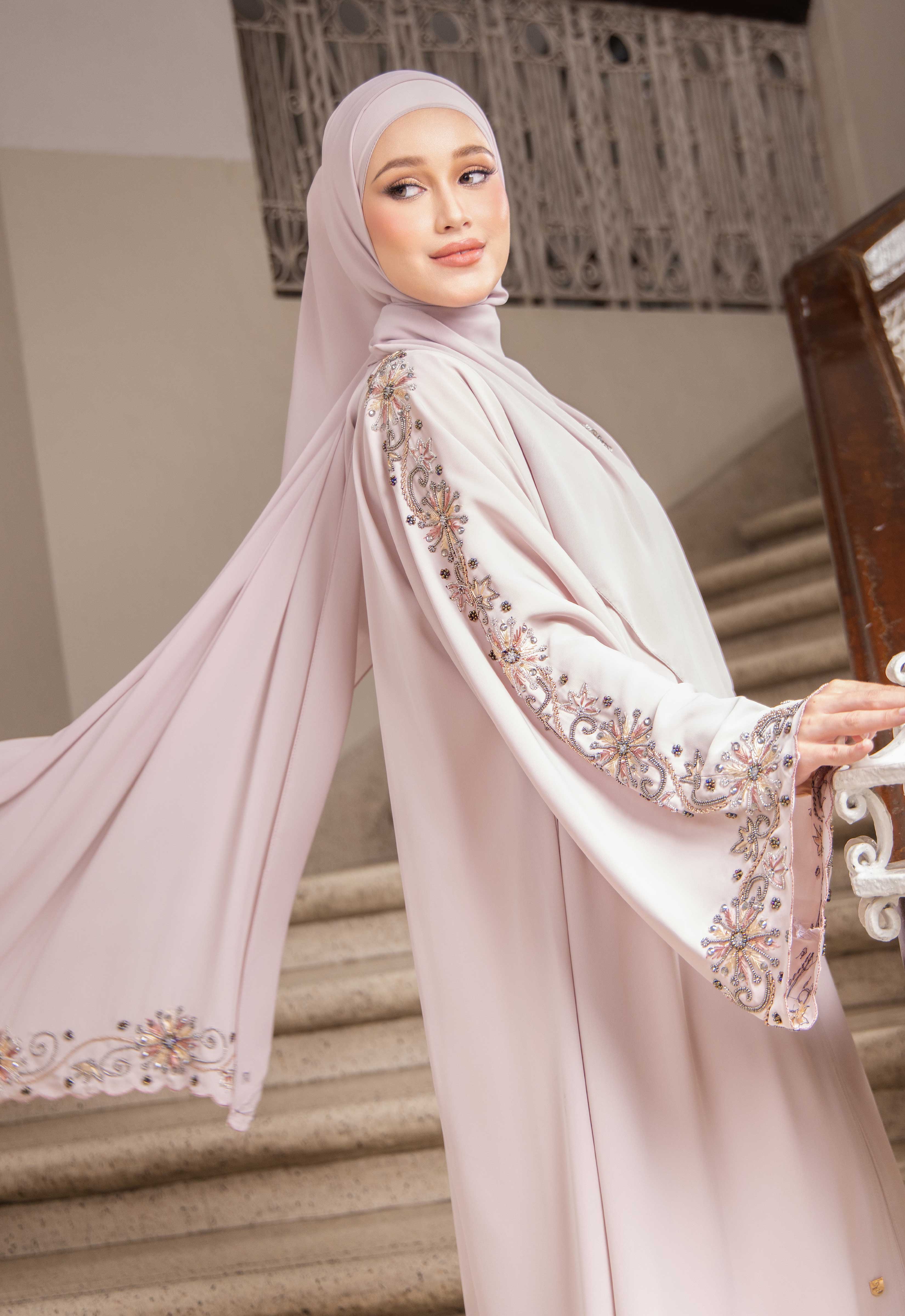 NAJJAH PREMIUM ABAYA - BEIGE
