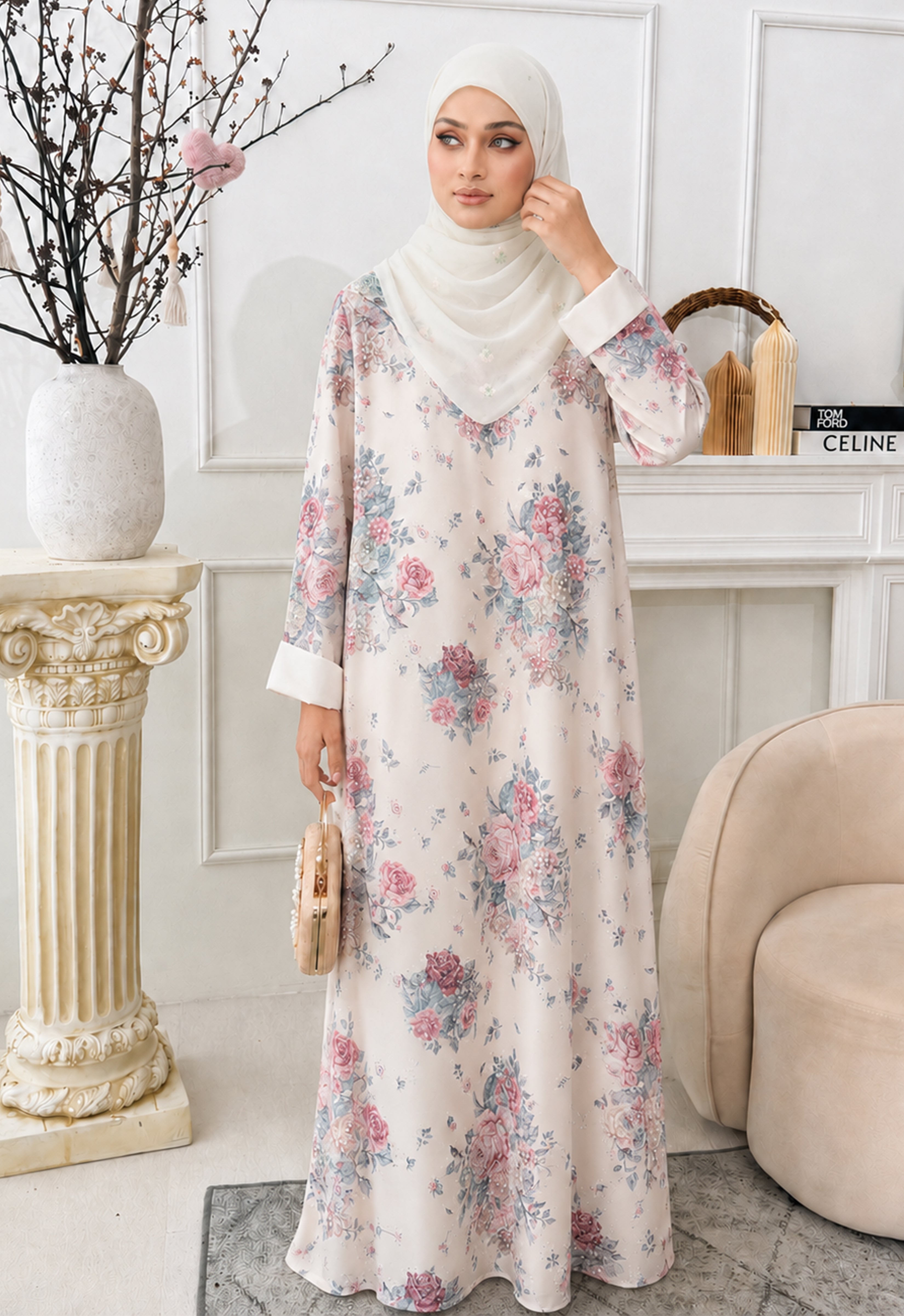 MINAZ JALABIYA | PARISA PRINTED JALABIYA